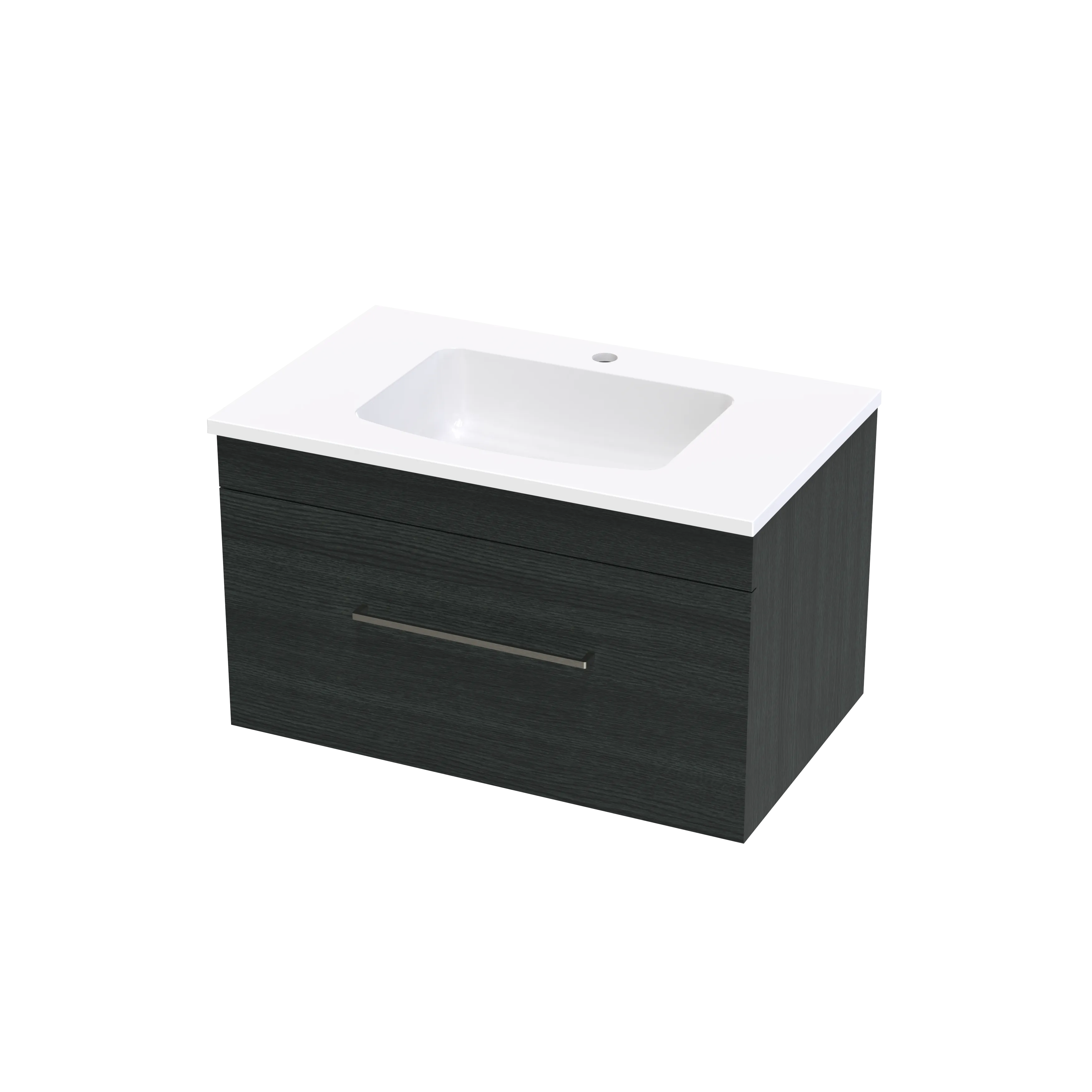 Cashmere Grove 750 Single Drawer Wall Vanity
