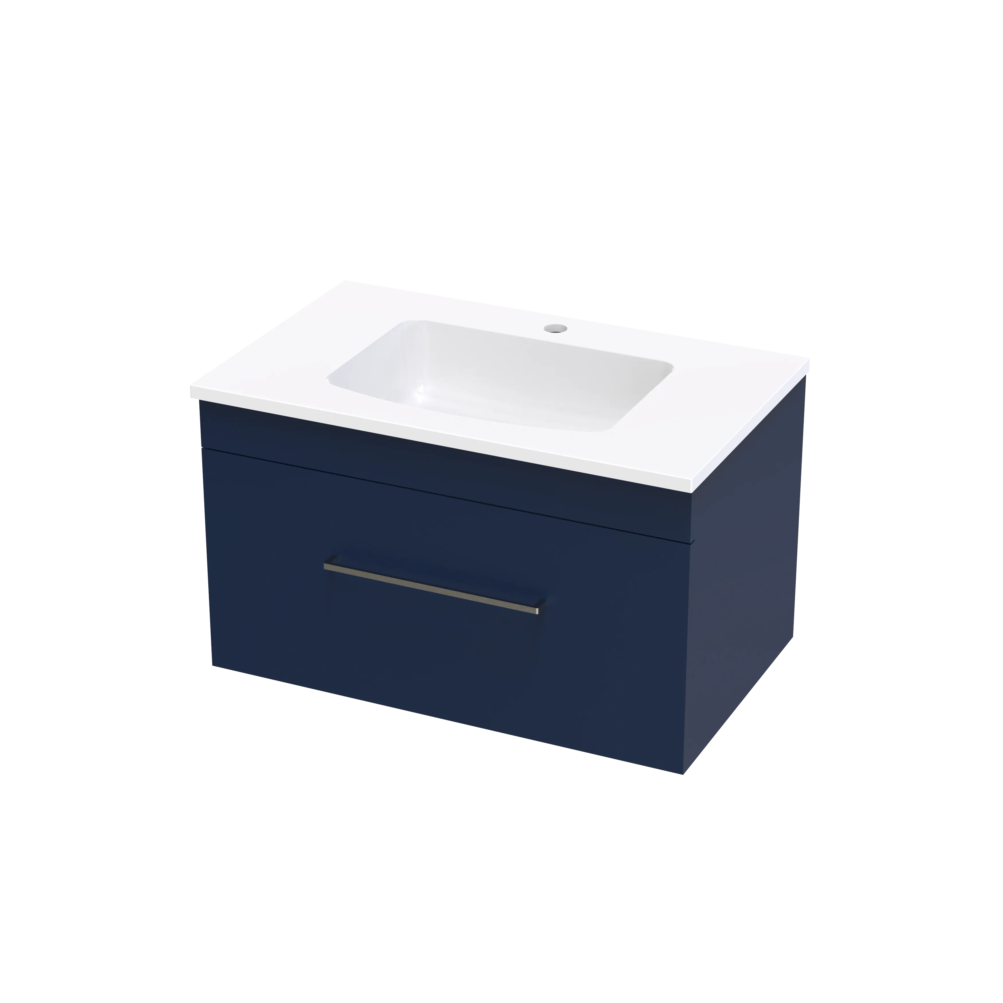 Cashmere Grove 750 Single Drawer Wall Vanity