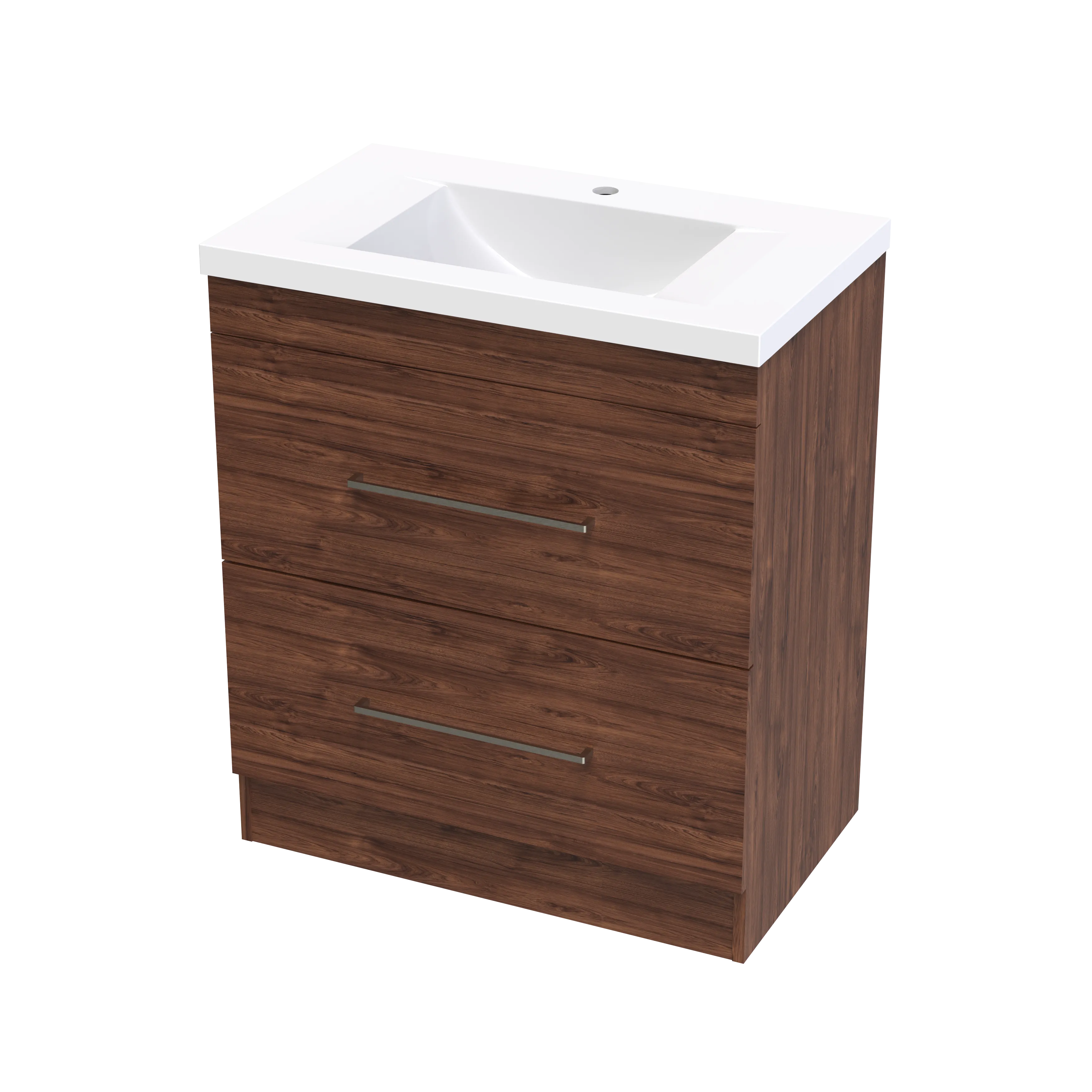 Cashmere Norfolk 750 Double Drawer Floor Vanity