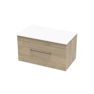 Cashmere Pro 800 Single Drawer Wall Vanity