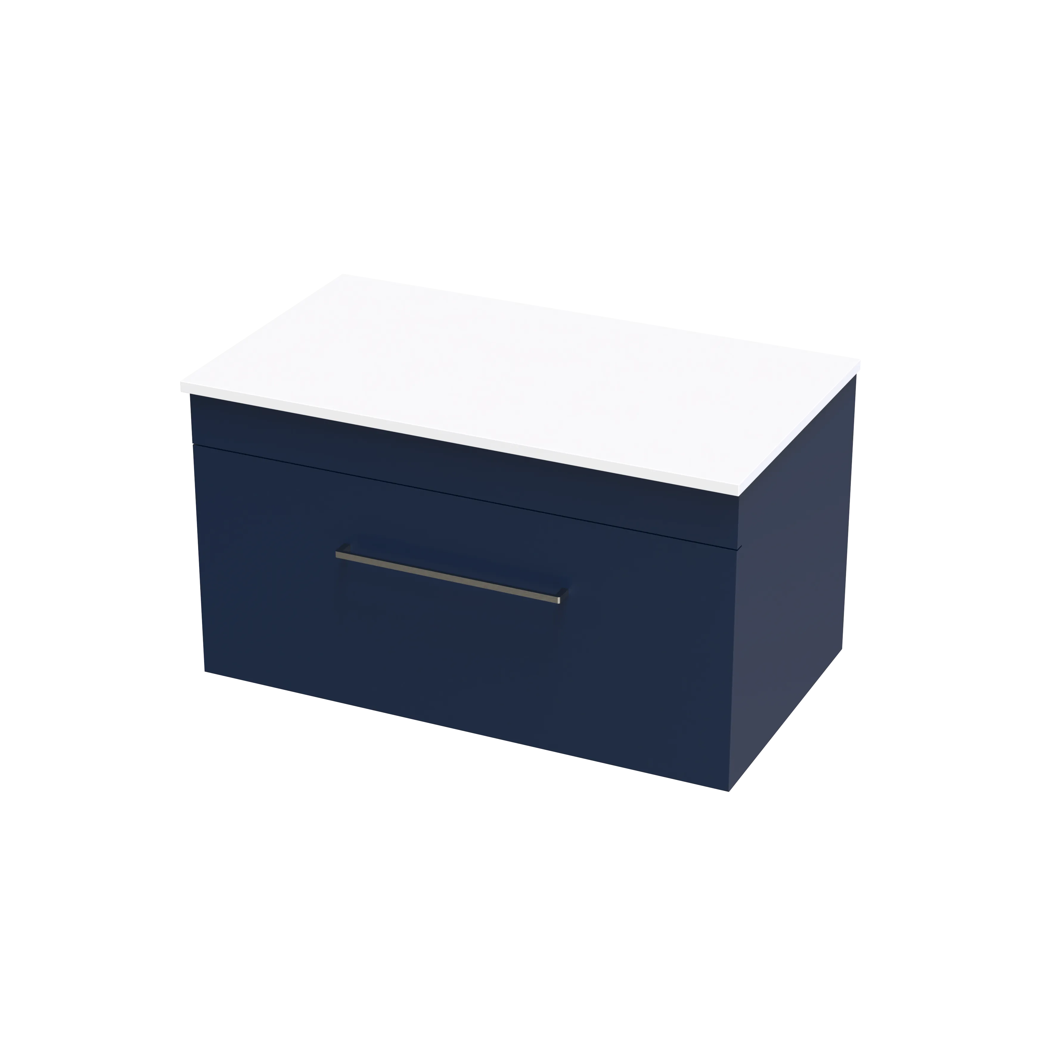 Cashmere Pro 800 Single Drawer Wall Vanity