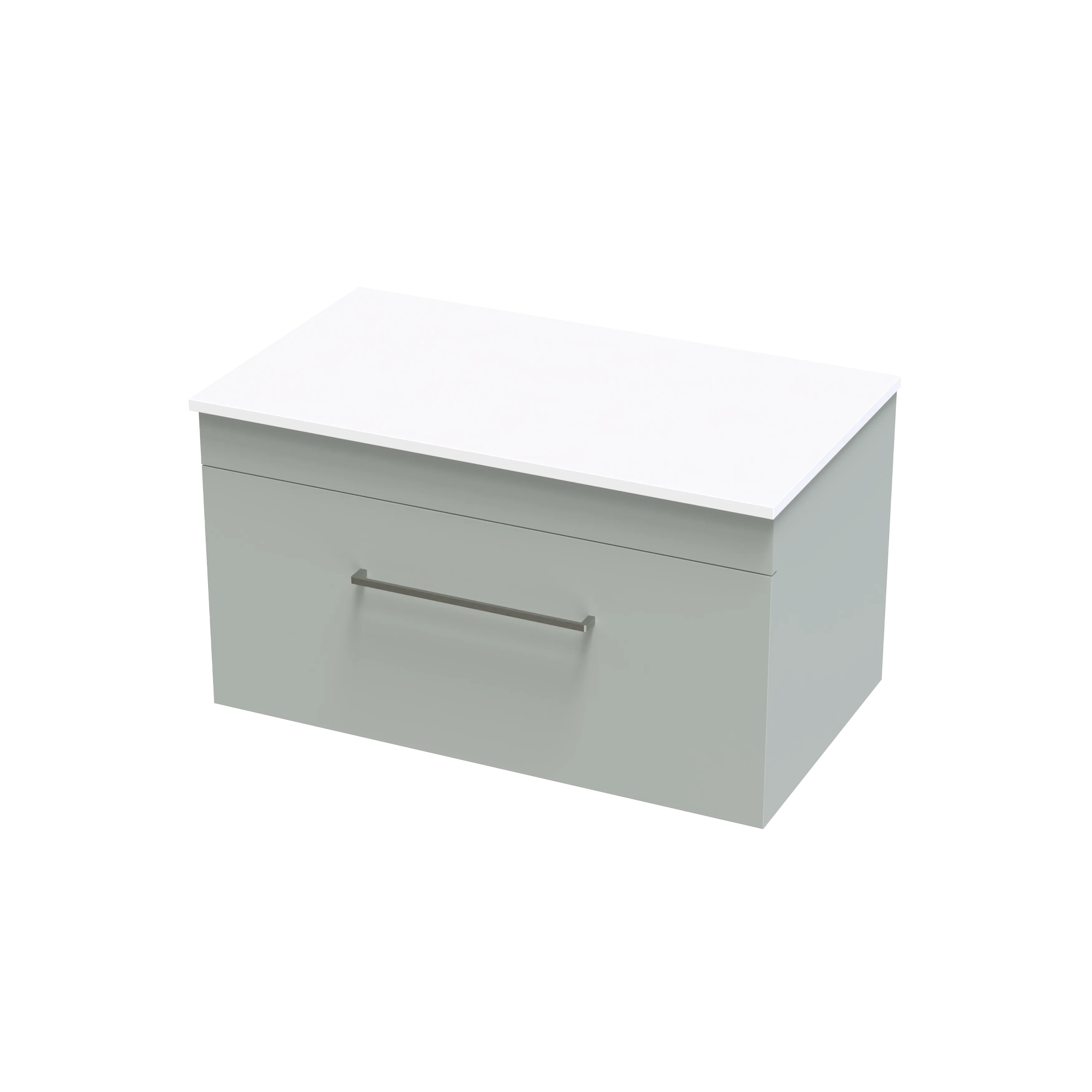 Cashmere Pro 800 Single Drawer Wall Vanity