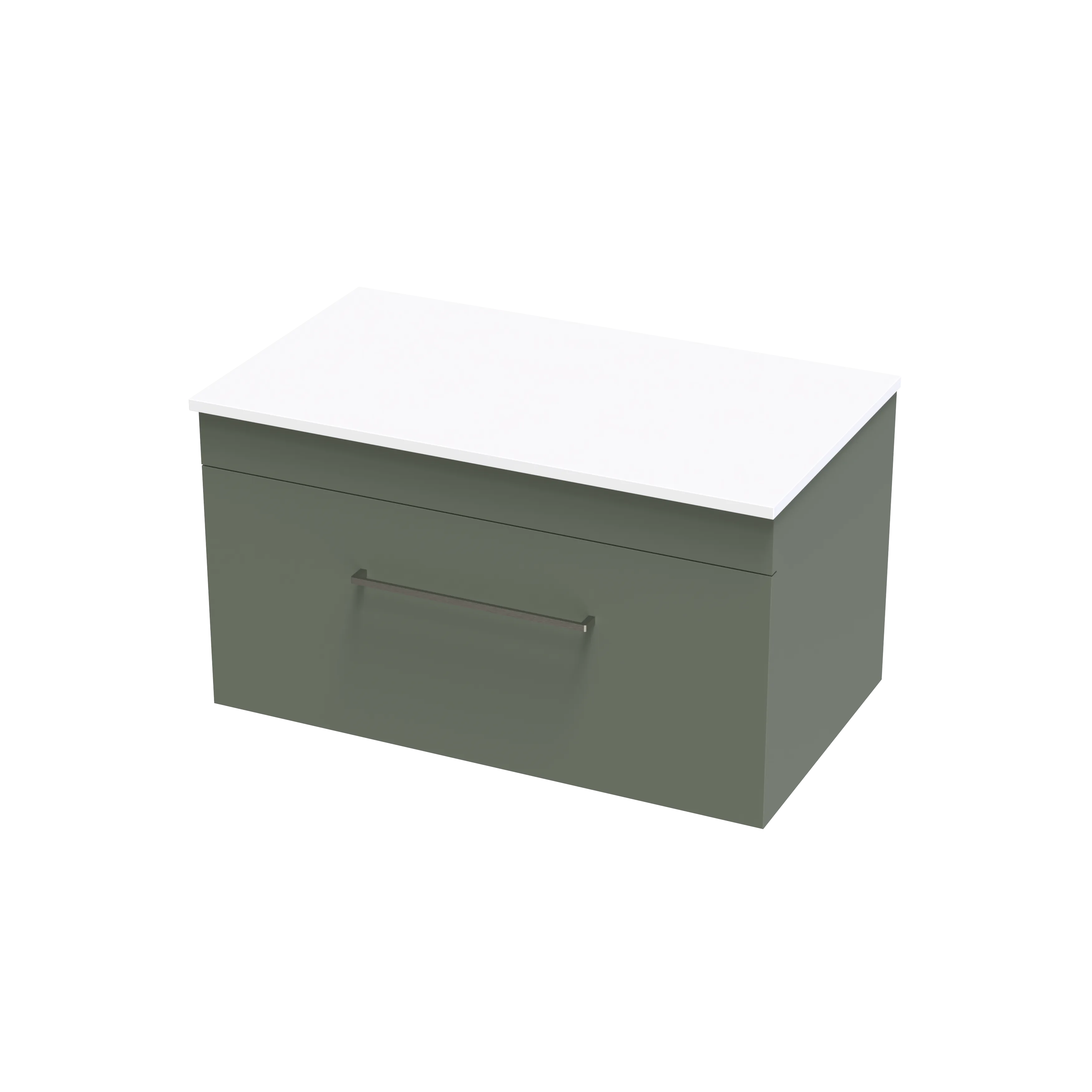 Cashmere Pro 800 Single Drawer Wall Vanity