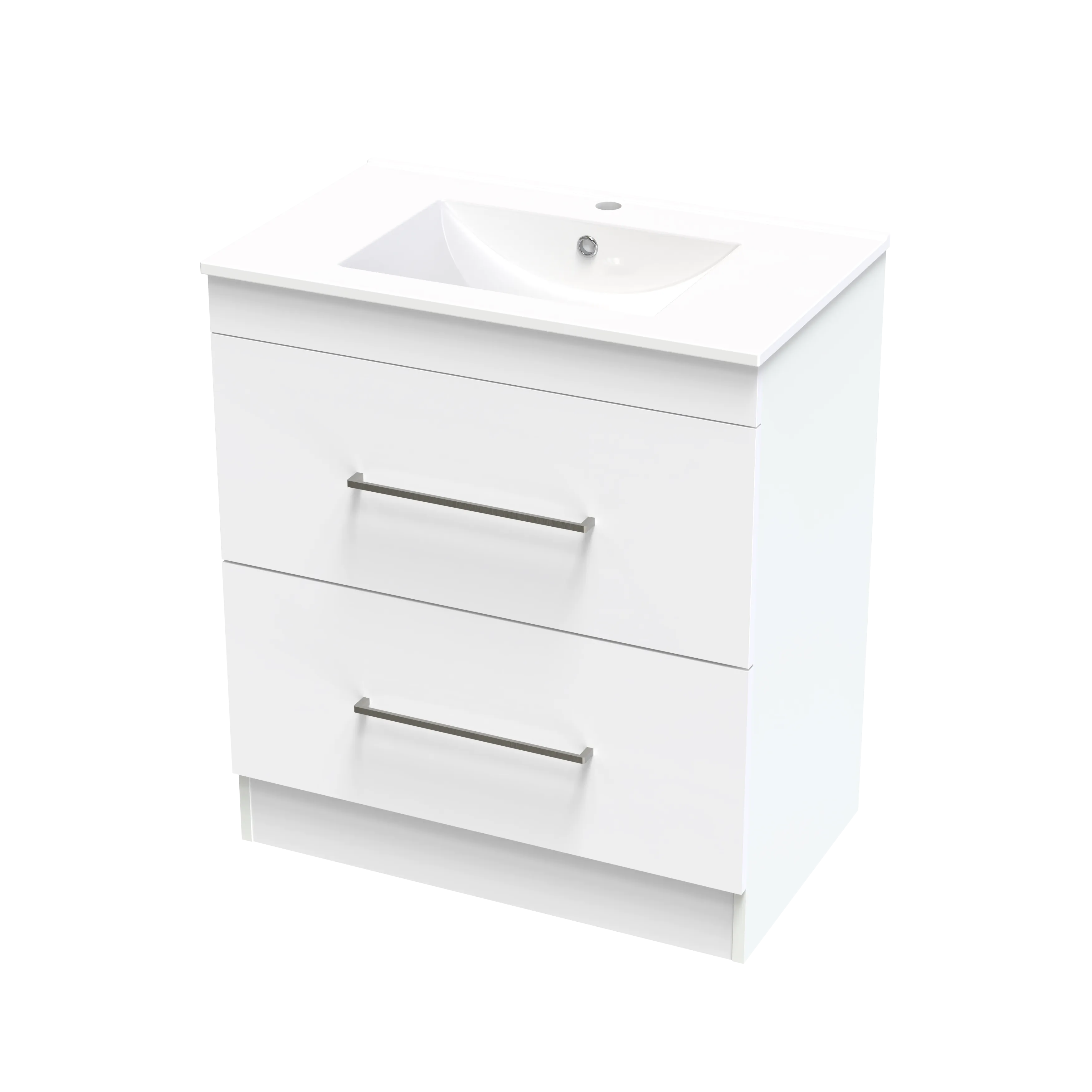 Cashmere Valley 750 Double Drawer Floor Vanity