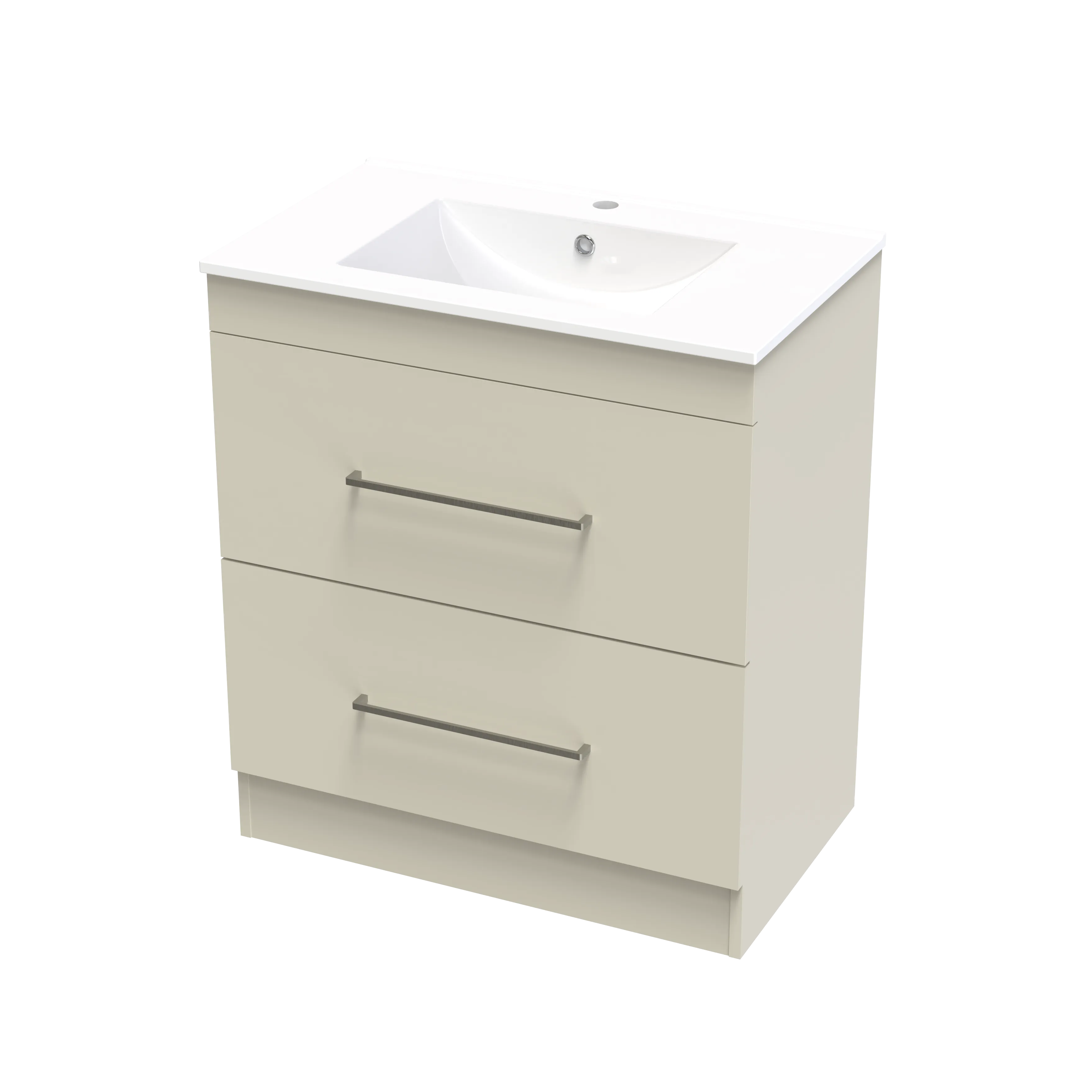 Cashmere Valley 750 Double Drawer Floor Vanity