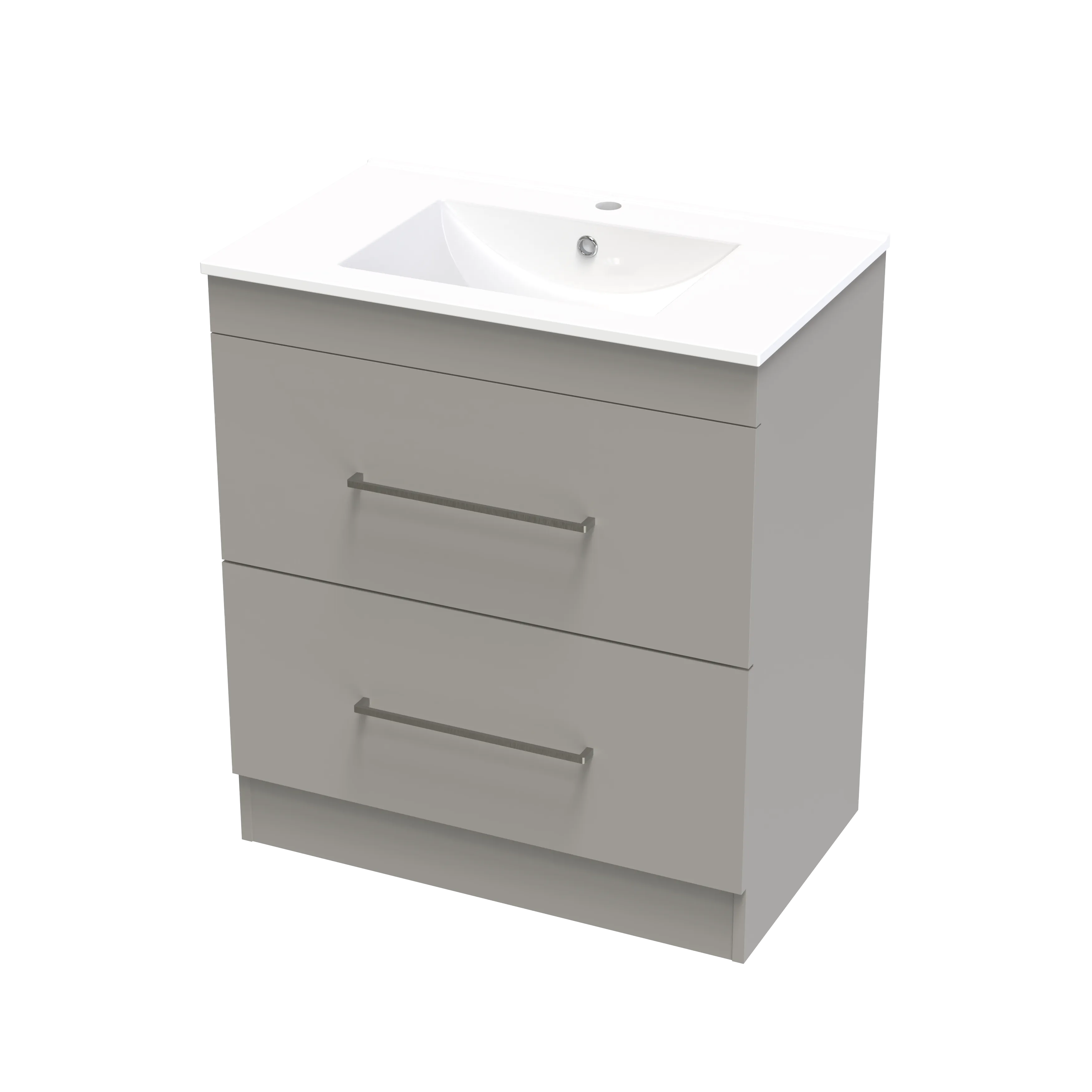 Cashmere Valley 750 Double Drawer Floor Vanity