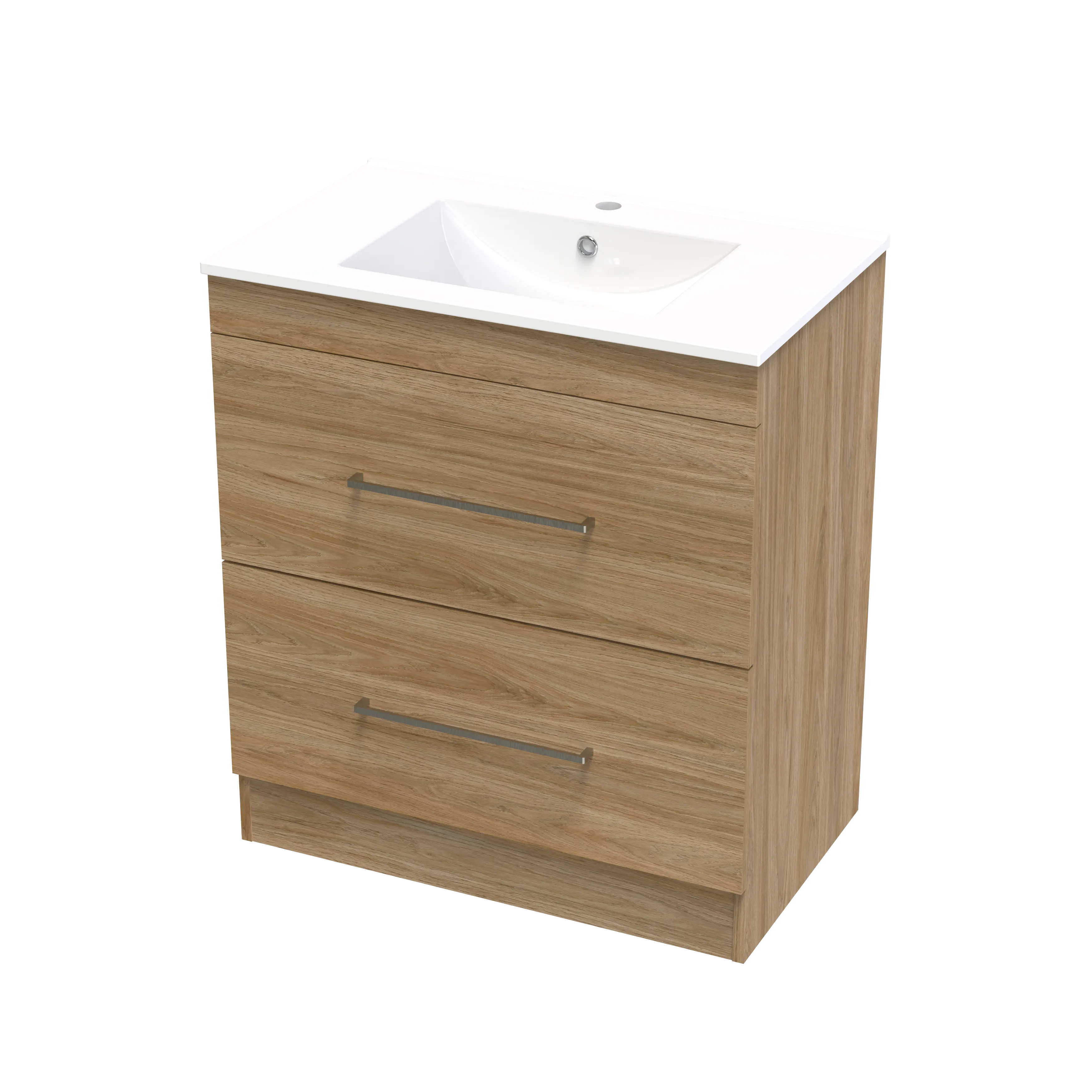 Cashmere Valley 750 Double Drawer Floor Vanity