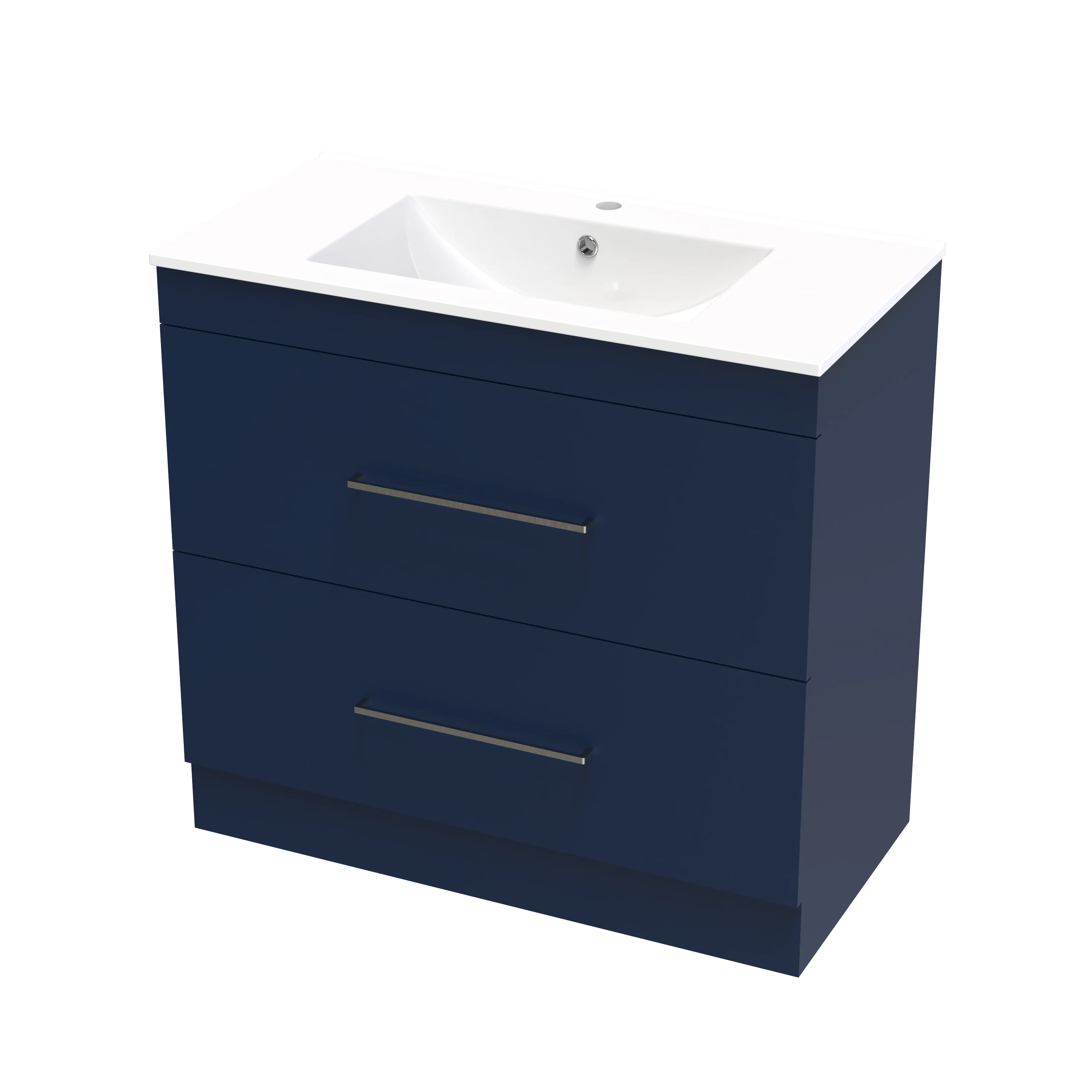 Cashmere Valley 900 Double Drawer Floor Vanity