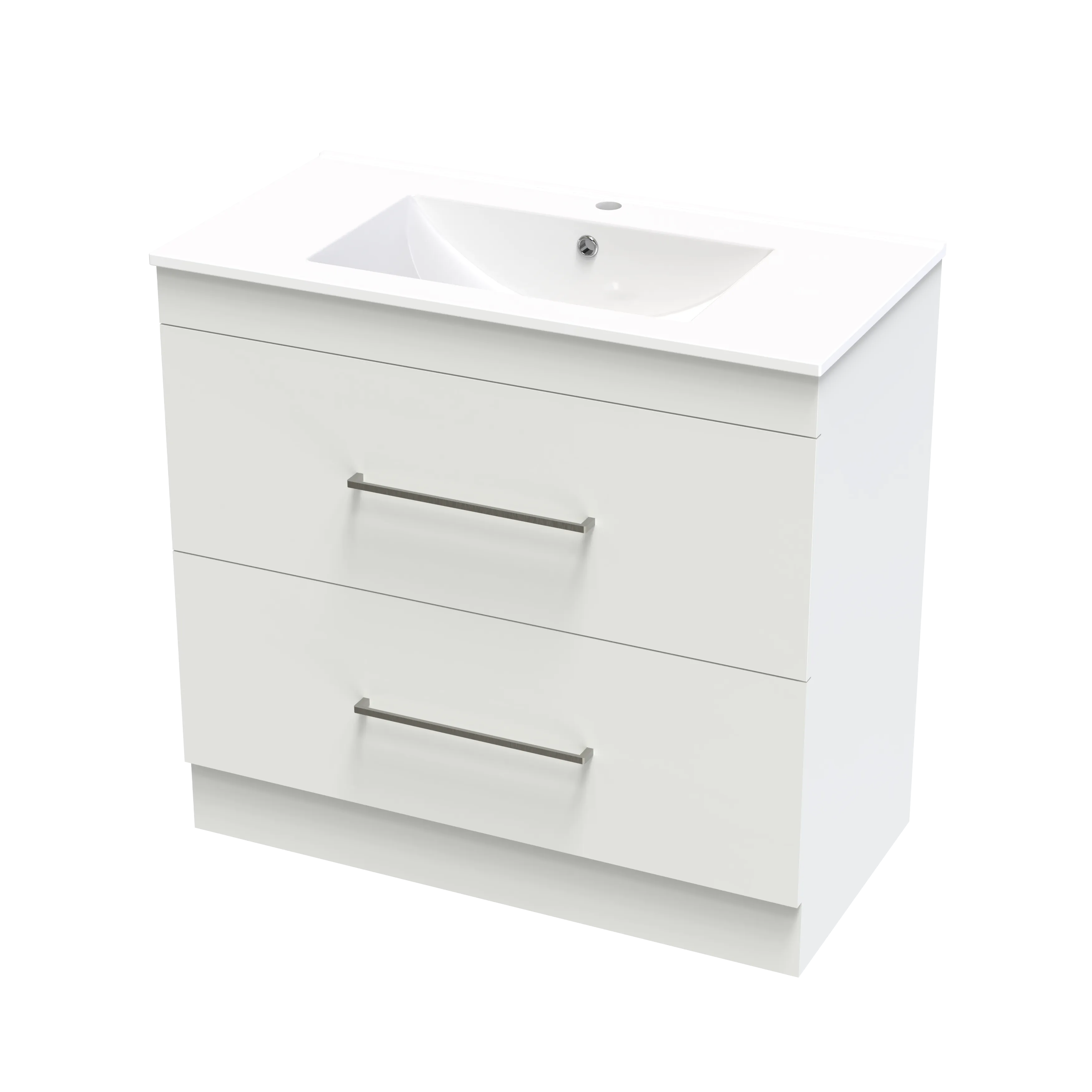 Cashmere Valley 900 Double Drawer Floor Vanity