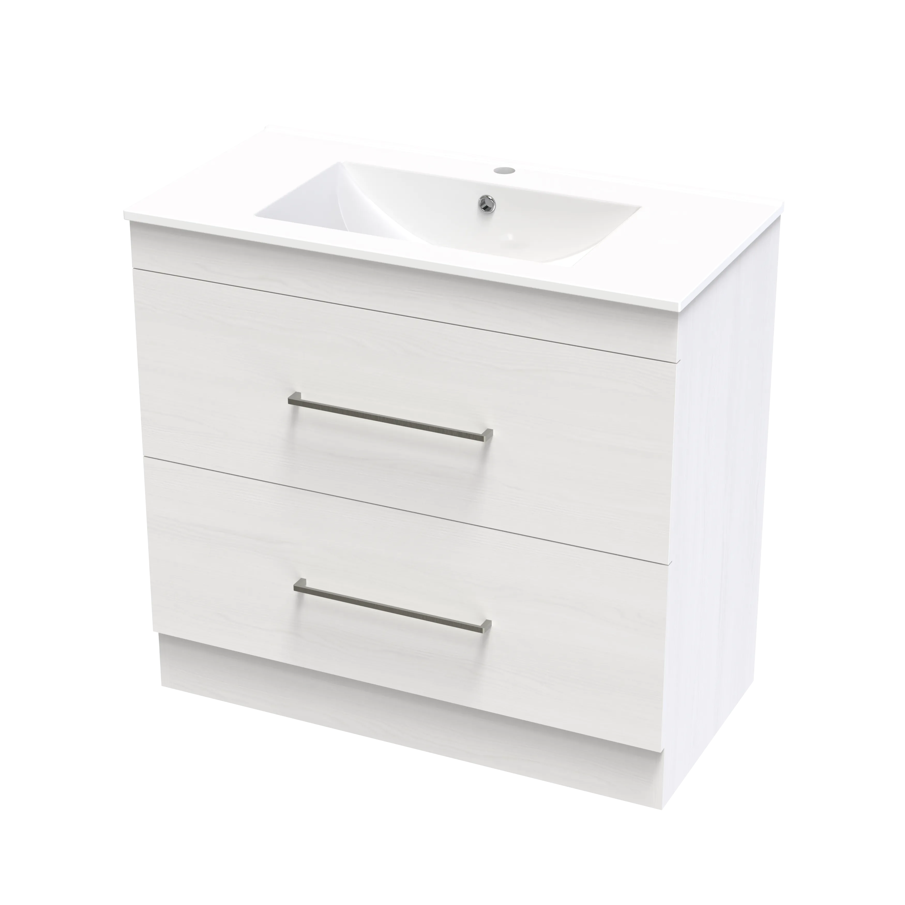Cashmere Valley 900 Double Drawer Floor Vanity