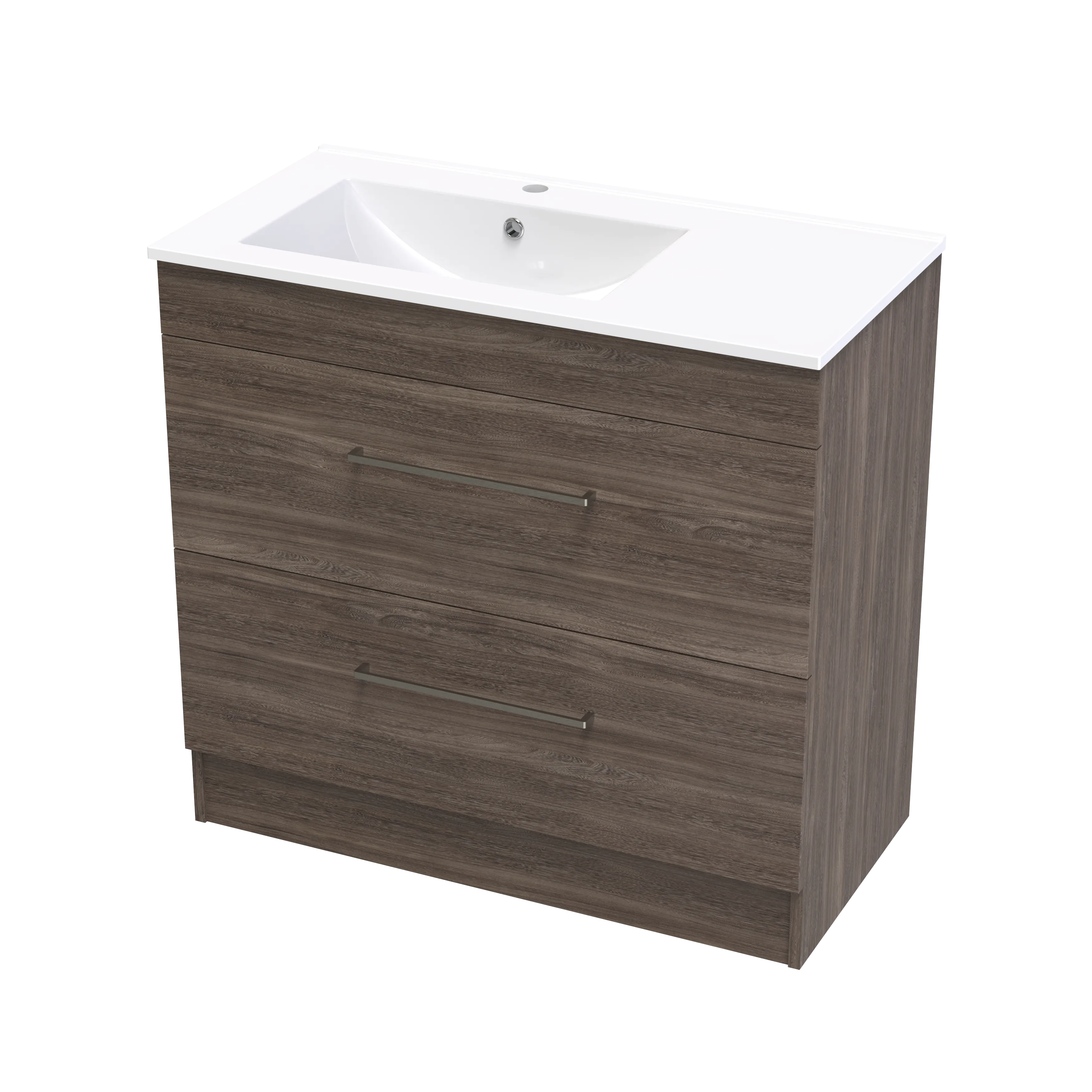 Cashmere Valley 900 Double Drawer Floor Vanity