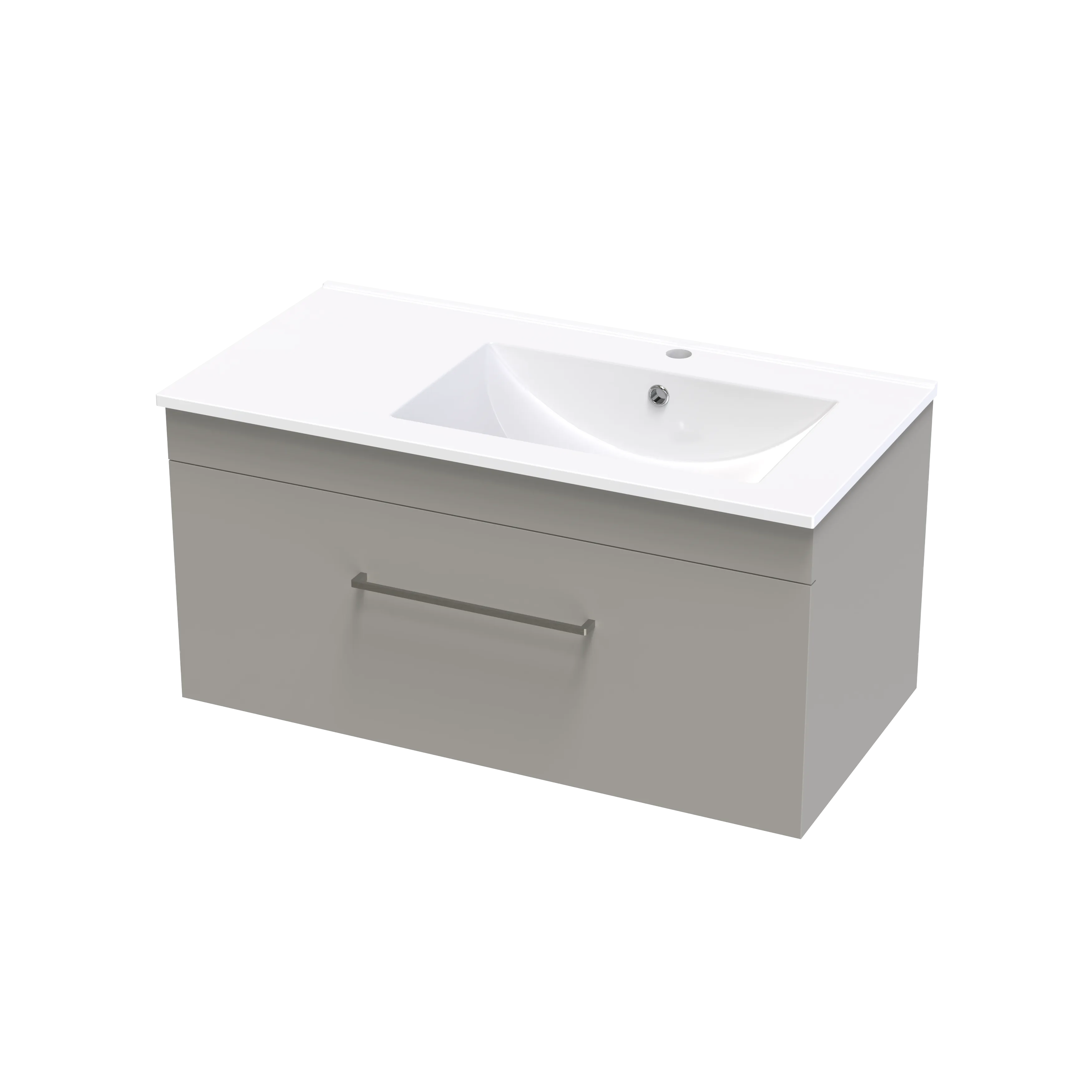 Cashmere Valley 900 Single Drawer Wall Vanity