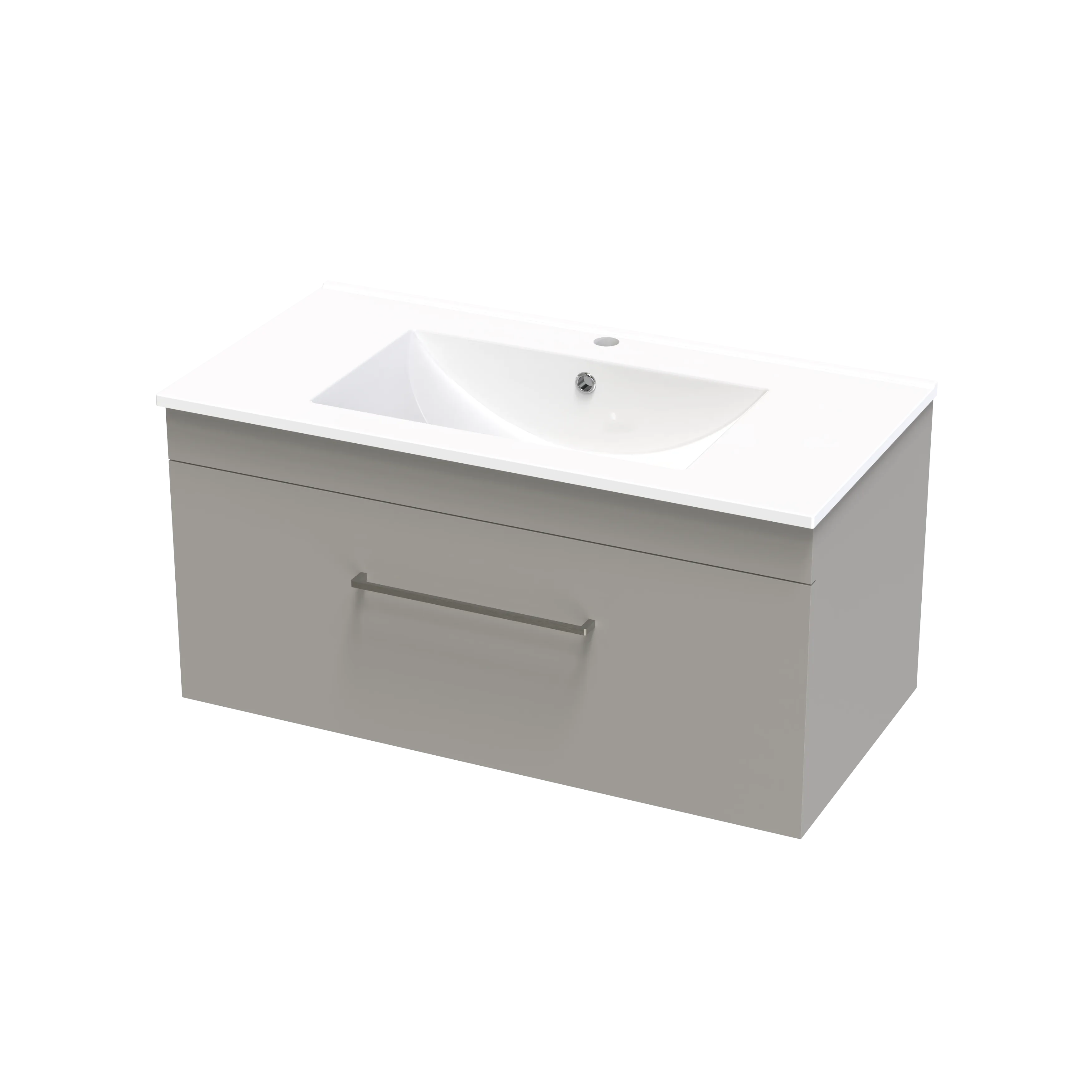 Cashmere Valley 900 Single Drawer Wall Vanity