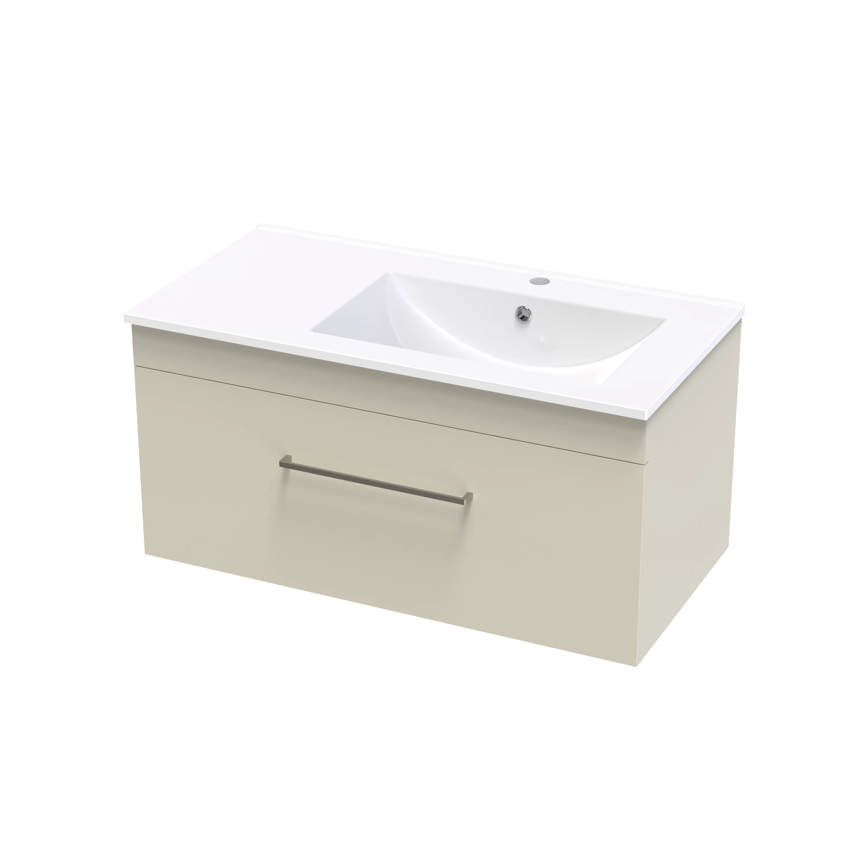 Cashmere Valley 900 Single Drawer Wall Vanity