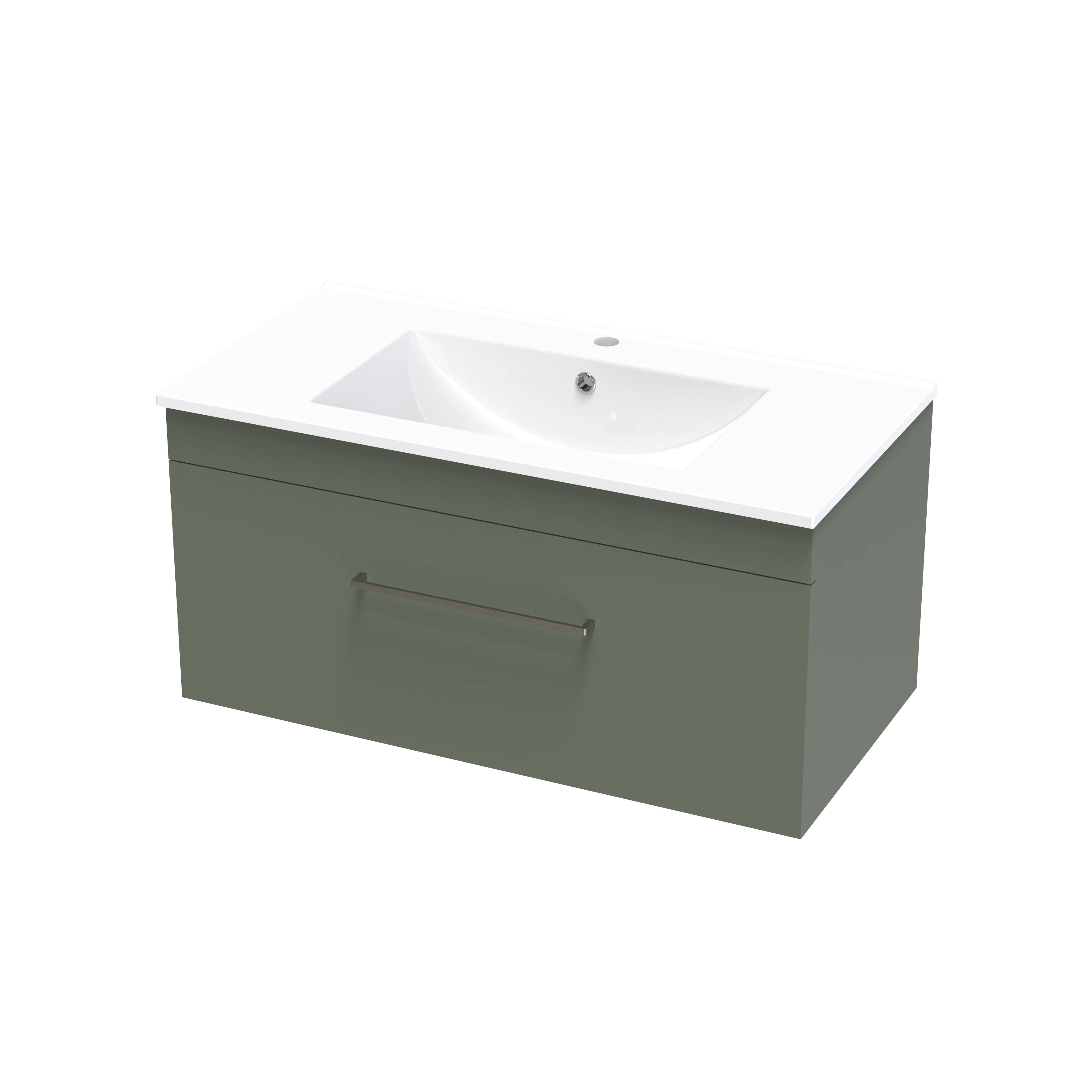 Cashmere Valley 900 Single Drawer Wall Vanity