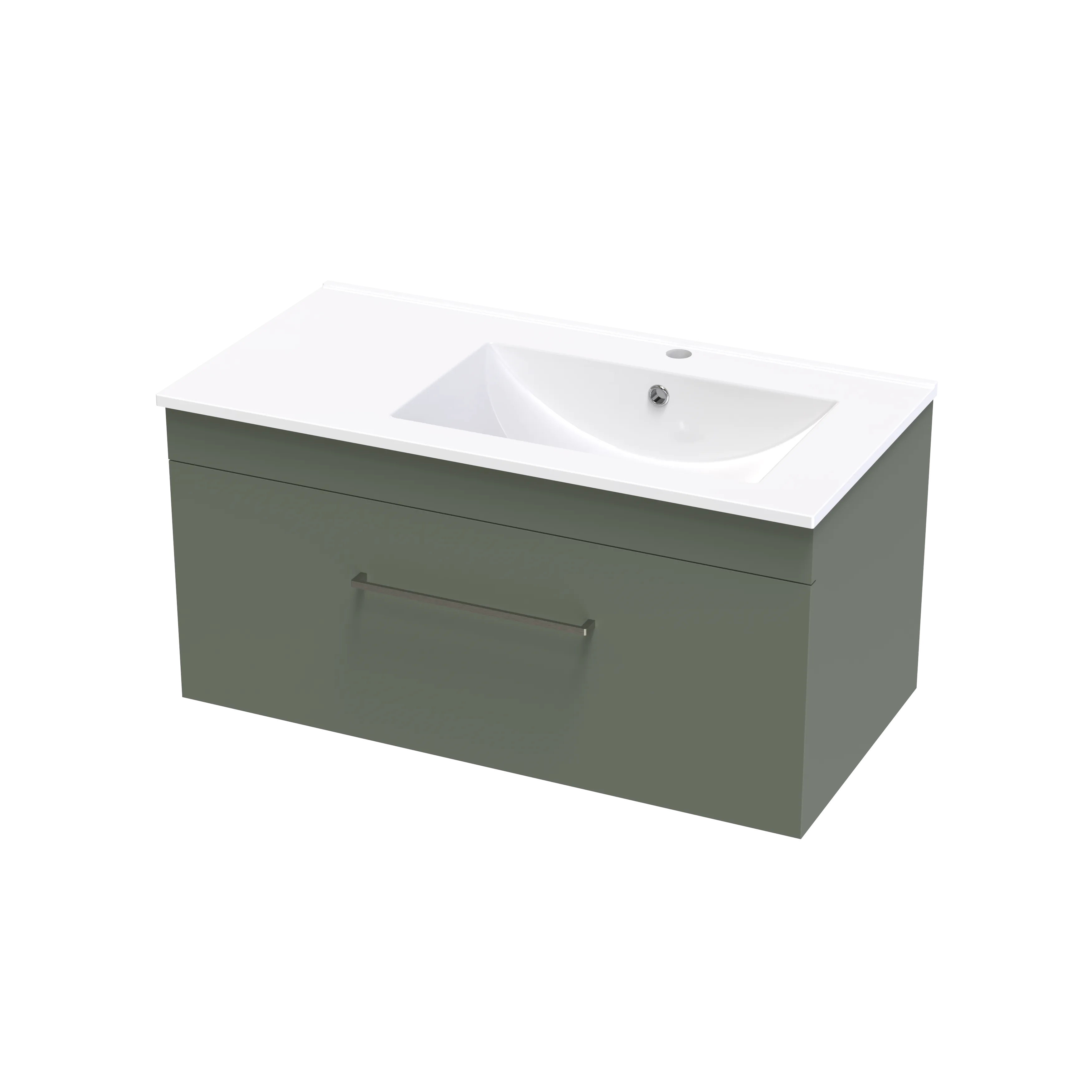 Cashmere Valley 900 Single Drawer Wall Vanity