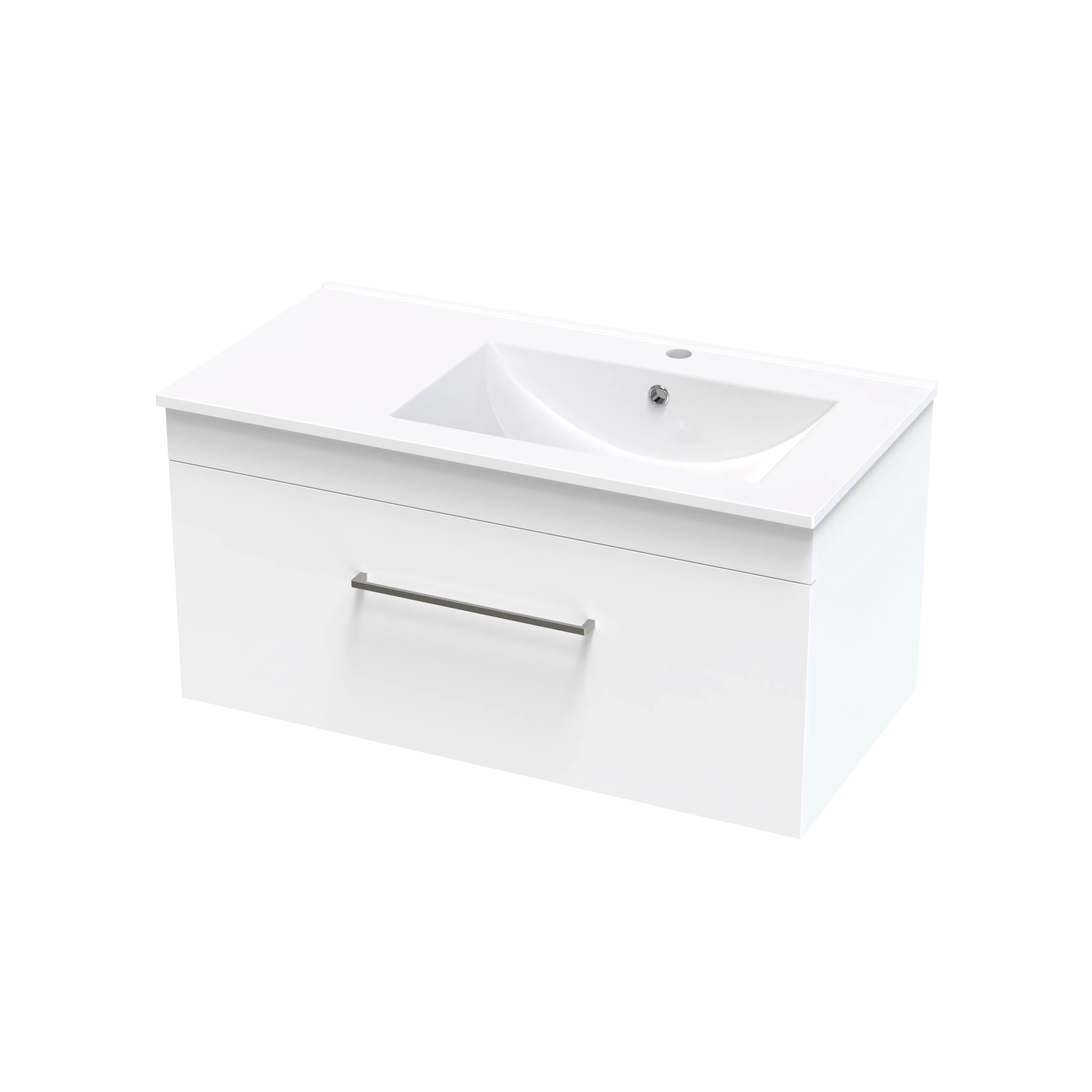 Cashmere Valley 900 Single Drawer Wall Vanity