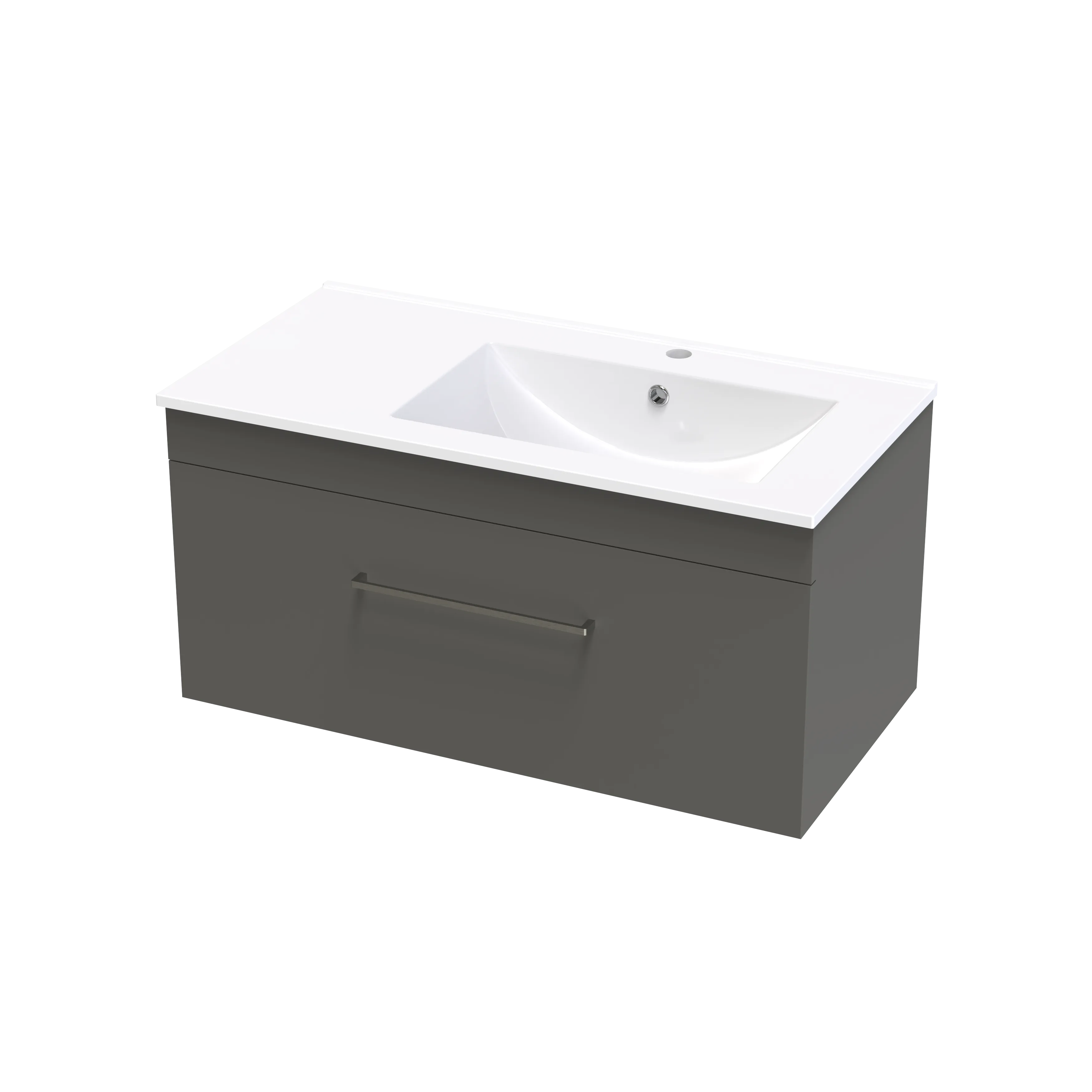 Cashmere Valley 900 Single Drawer Wall Vanity