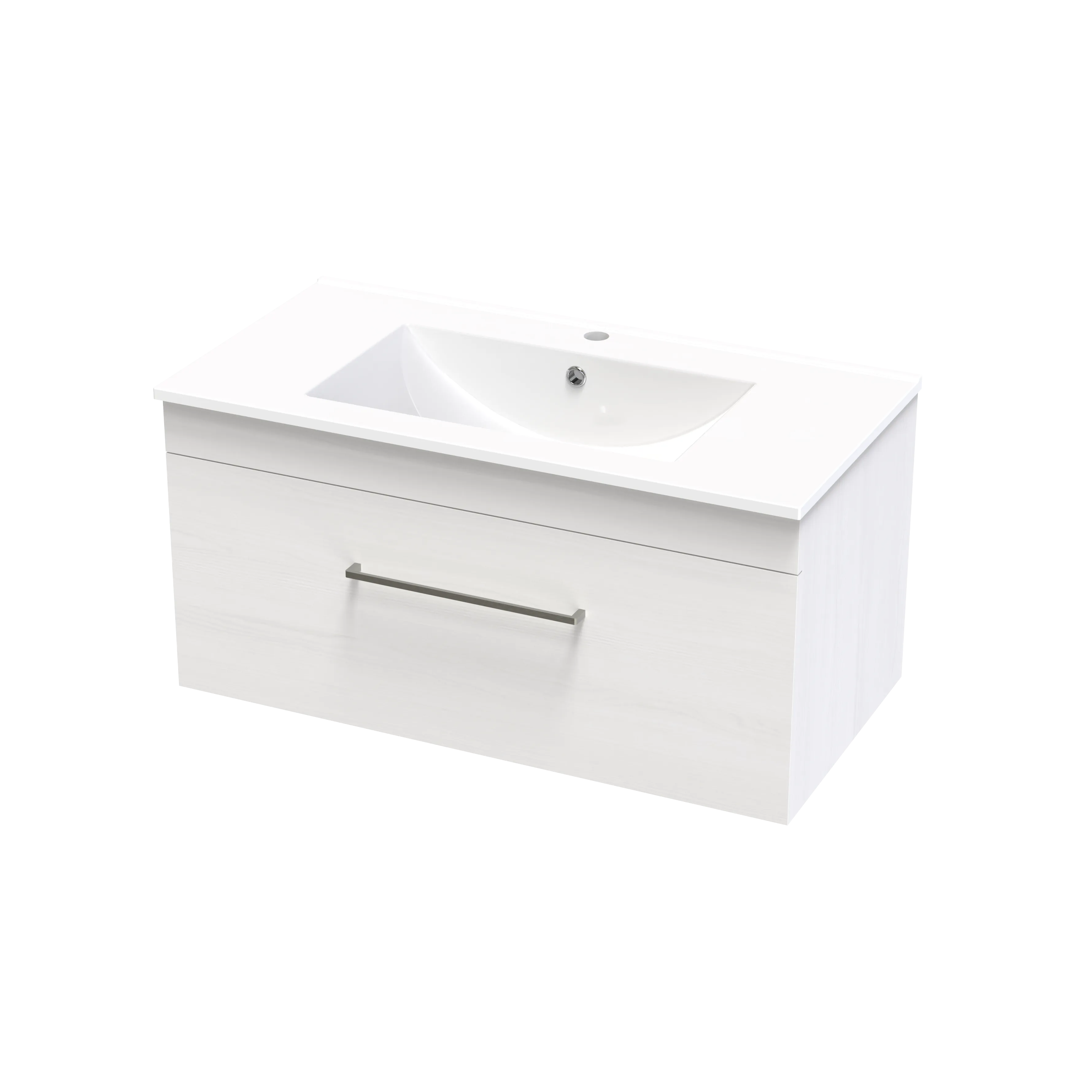Cashmere Valley 900 Single Drawer Wall Vanity