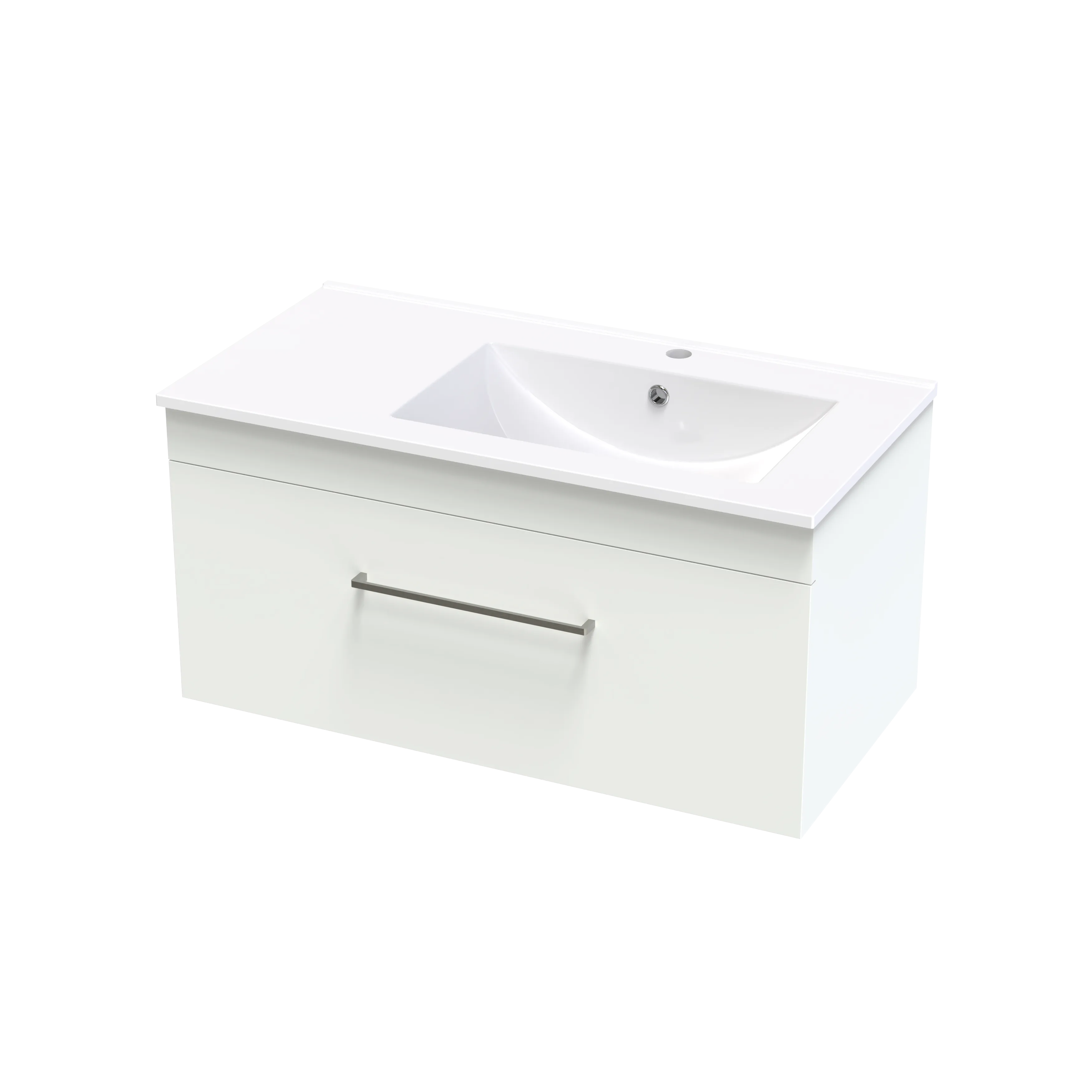 Cashmere Valley 900 Single Drawer Wall Vanity