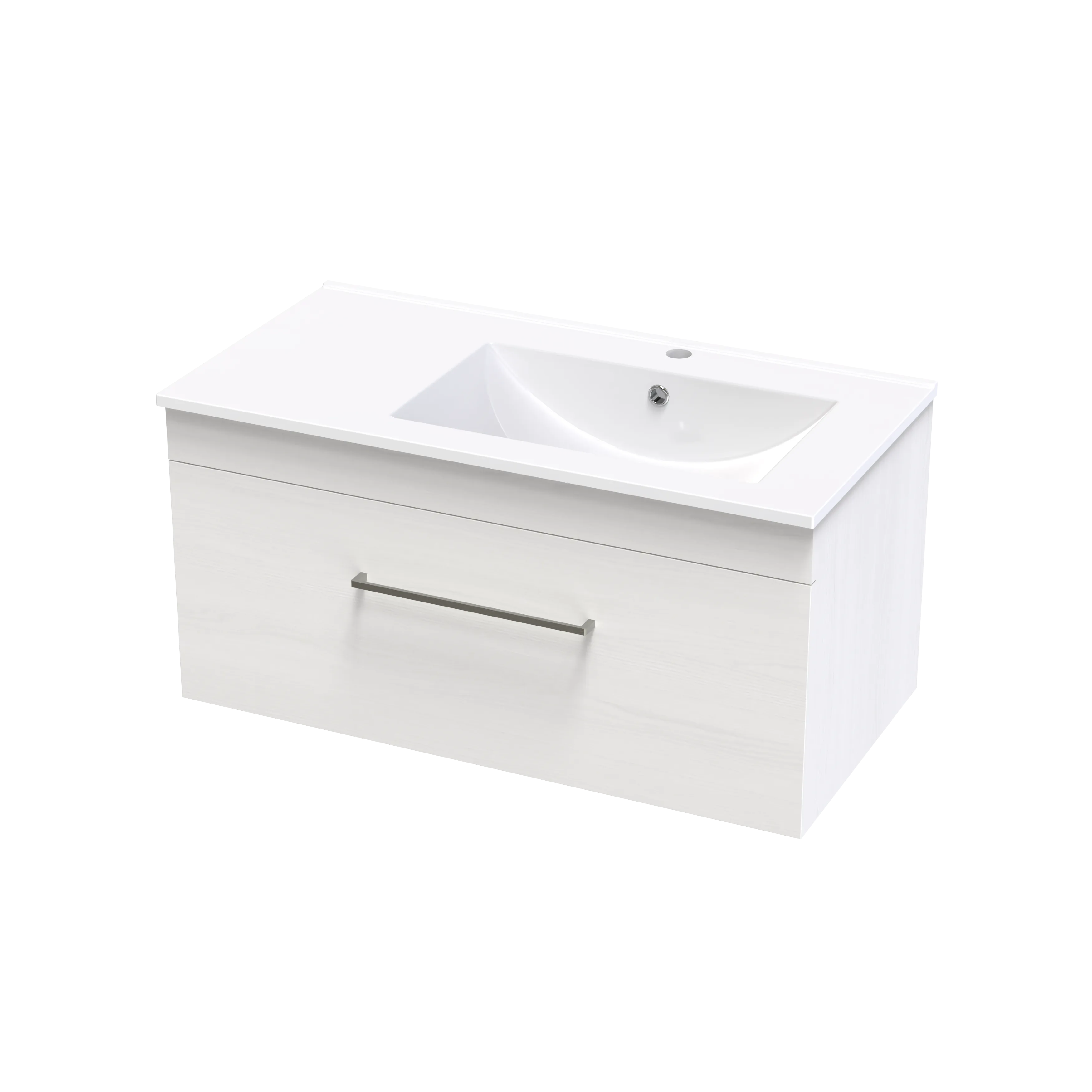 Cashmere Valley 900 Single Drawer Wall Vanity