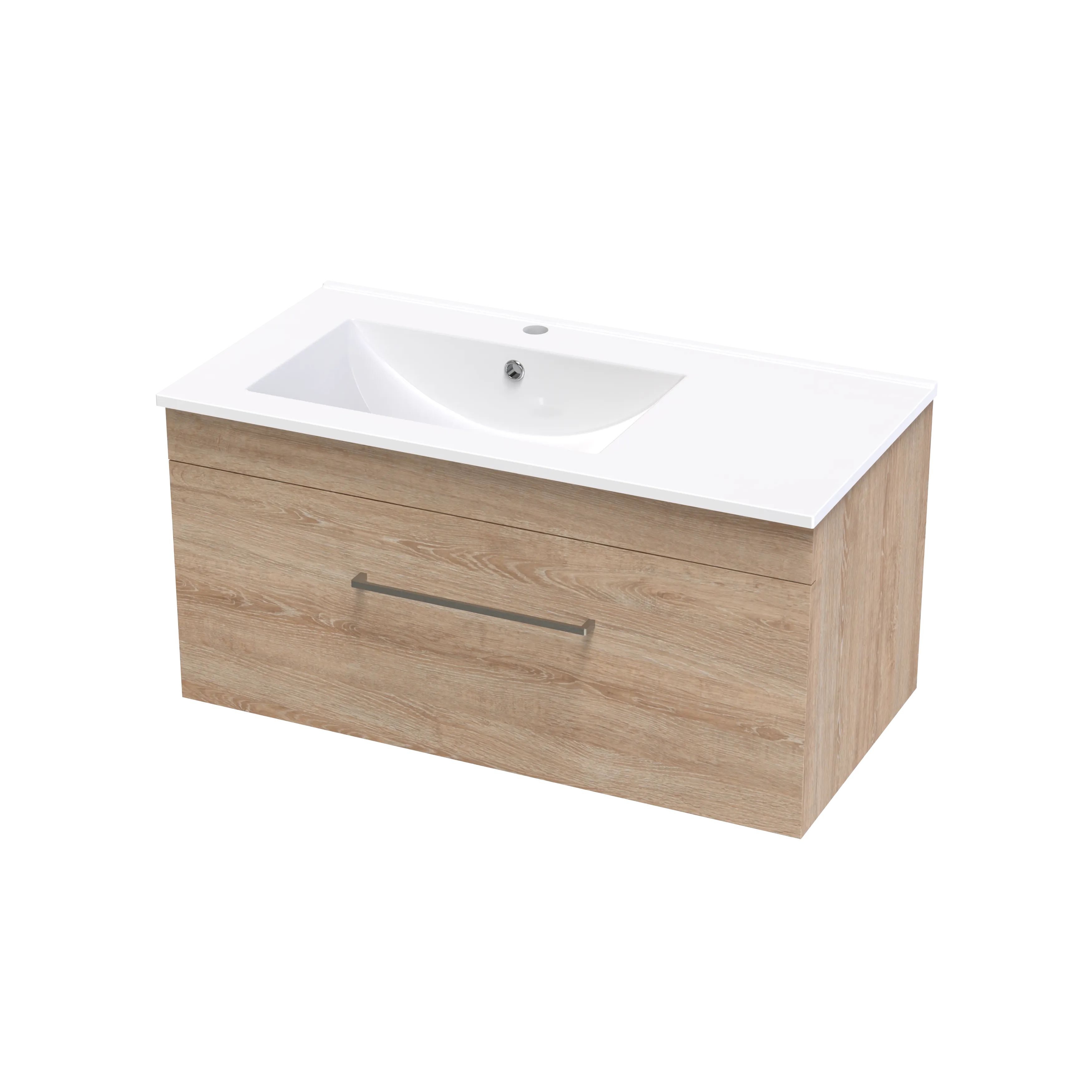 Cashmere Valley 900 Single Drawer Wall Vanity