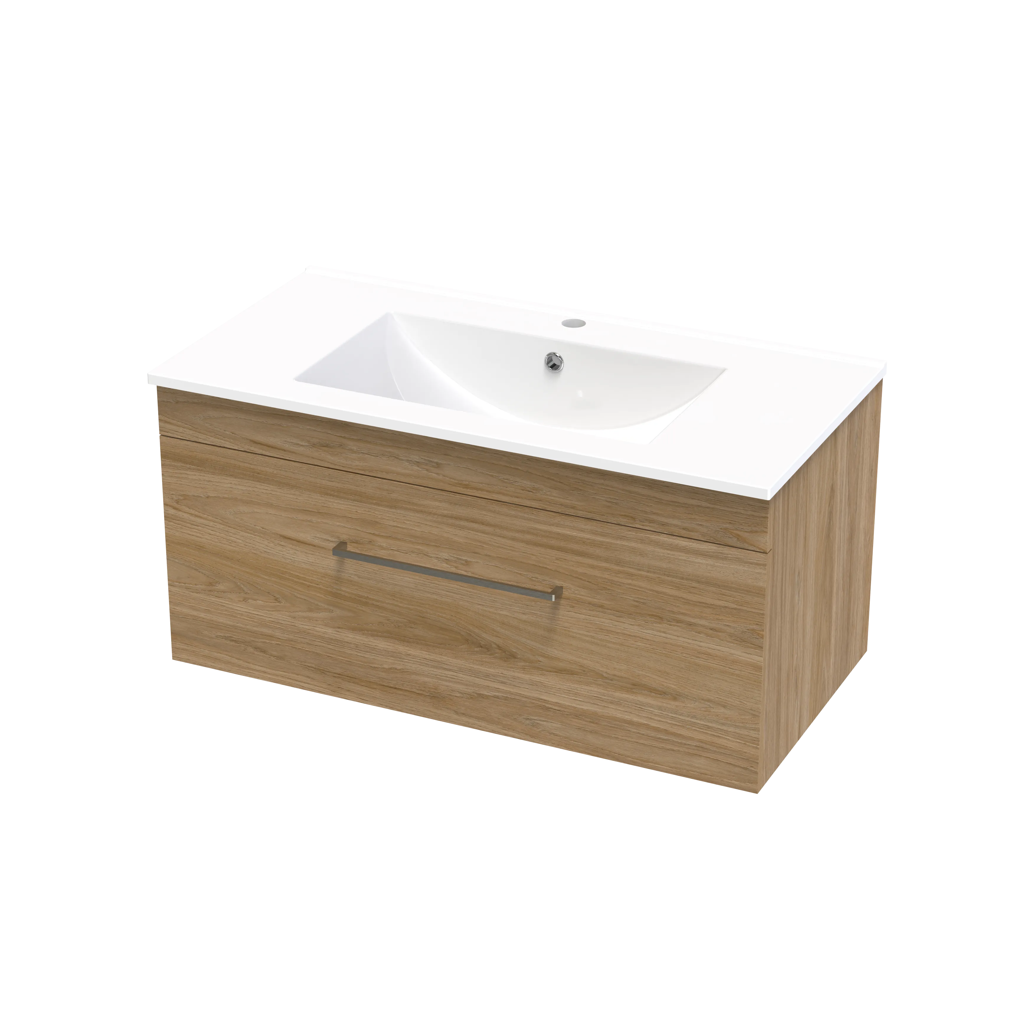 Cashmere Valley 900 Single Drawer Wall Vanity