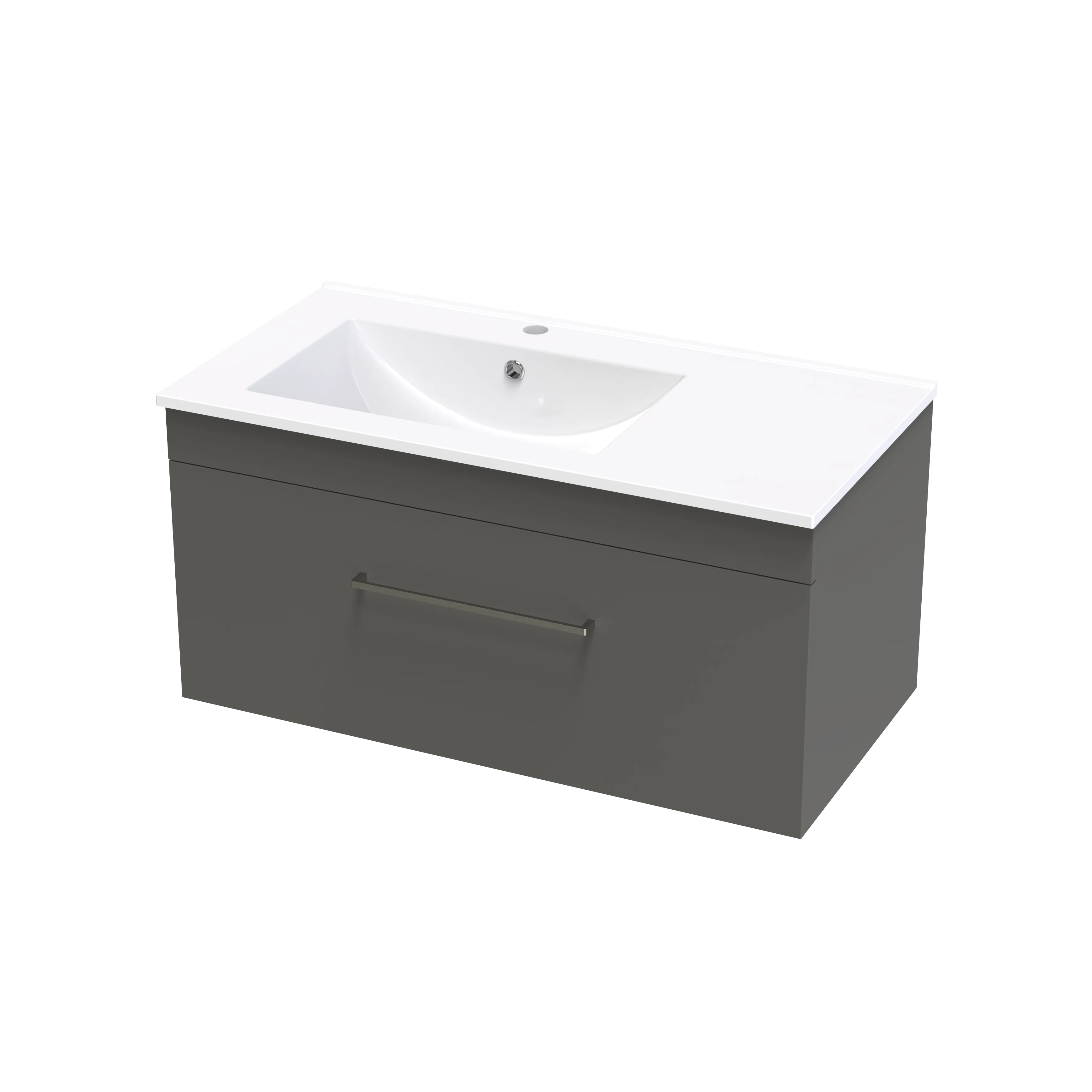 Cashmere Valley 900 Single Drawer Wall Vanity