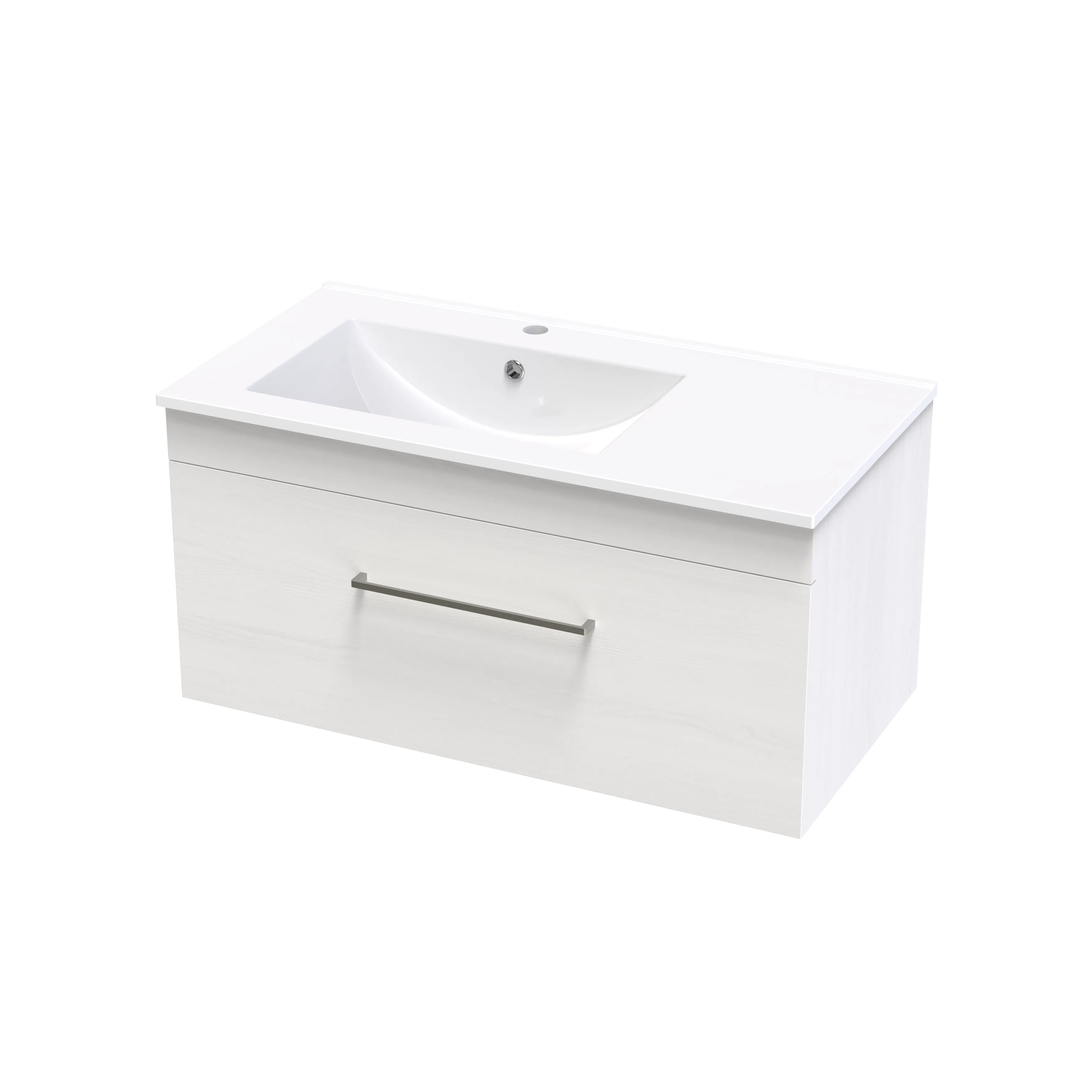 Cashmere Valley 900 Single Drawer Wall Vanity
