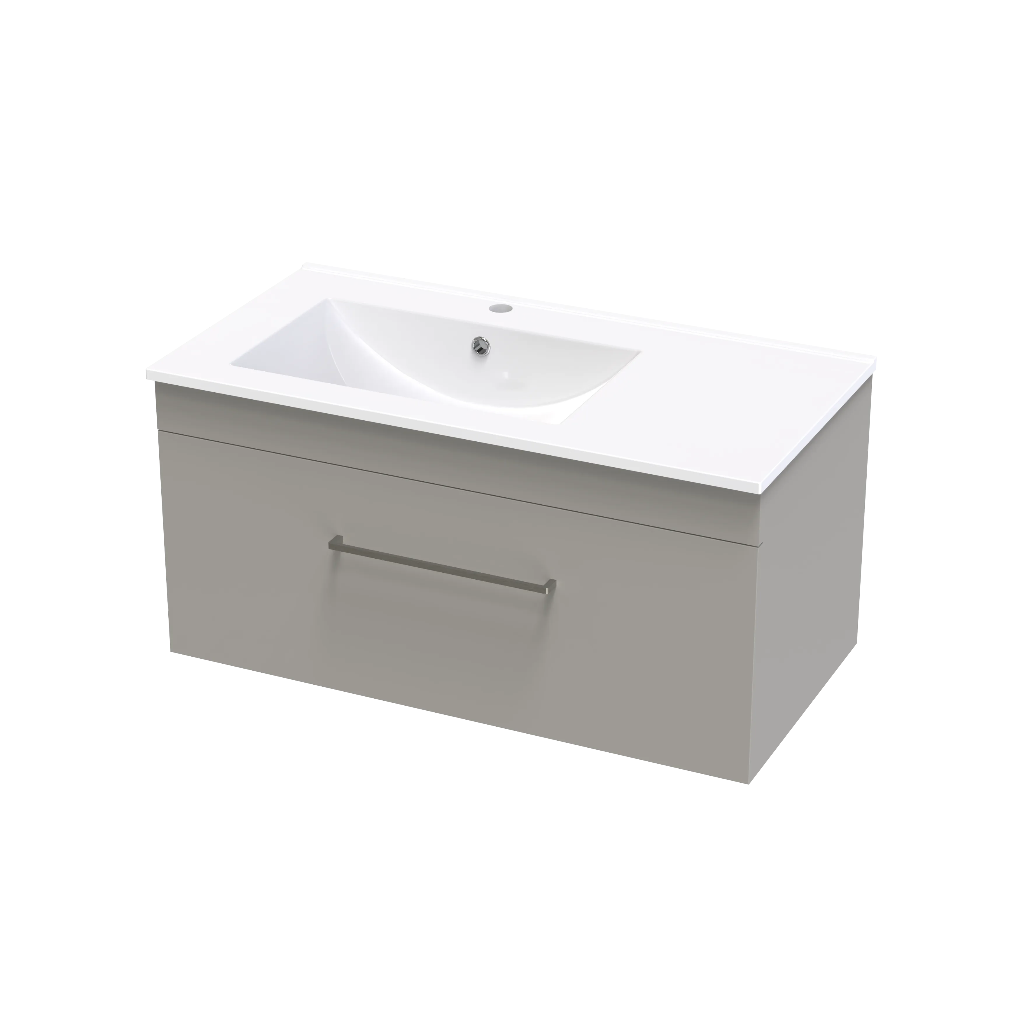 Cashmere Valley 900 Single Drawer Wall Vanity
