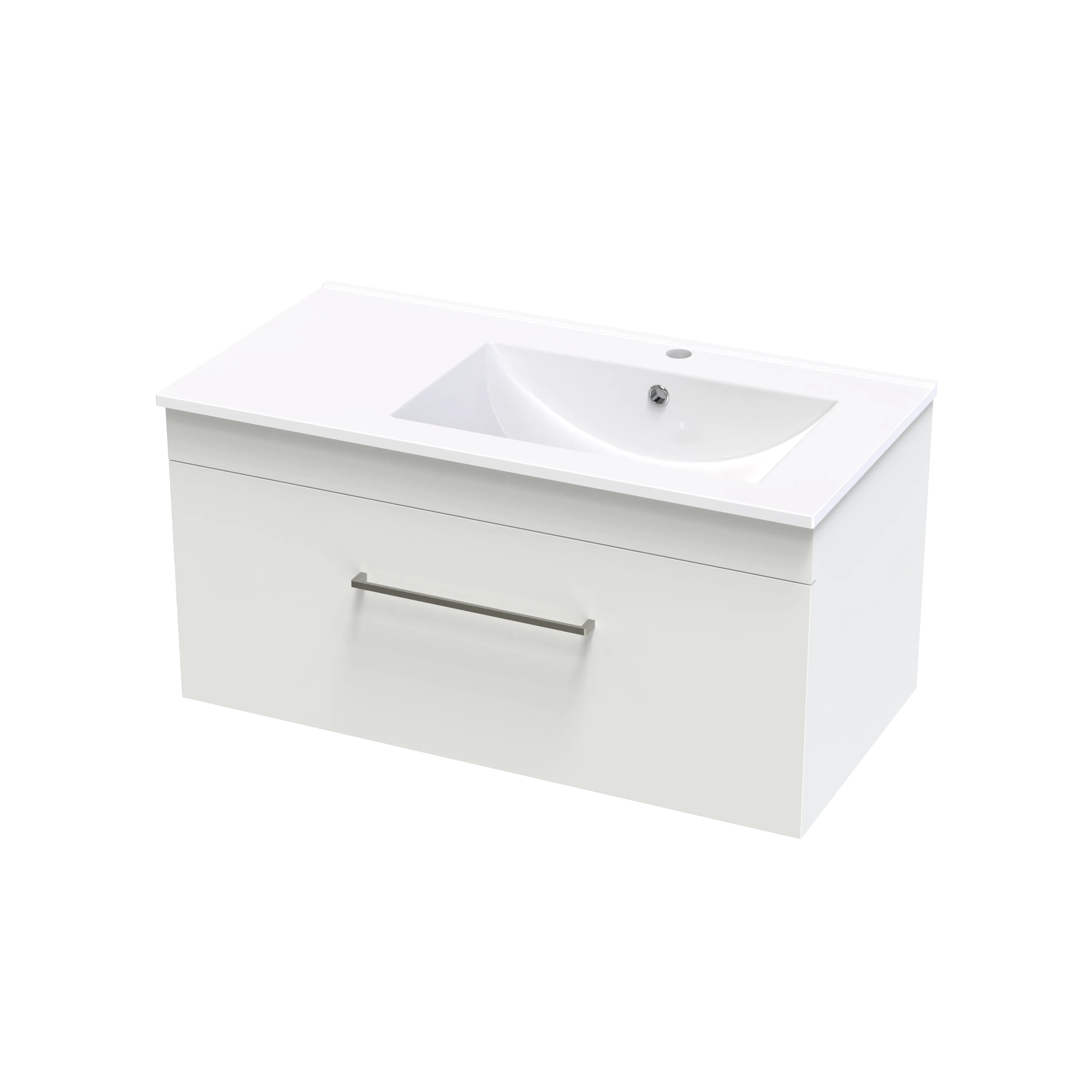 Cashmere Valley 900 Single Drawer Wall Vanity