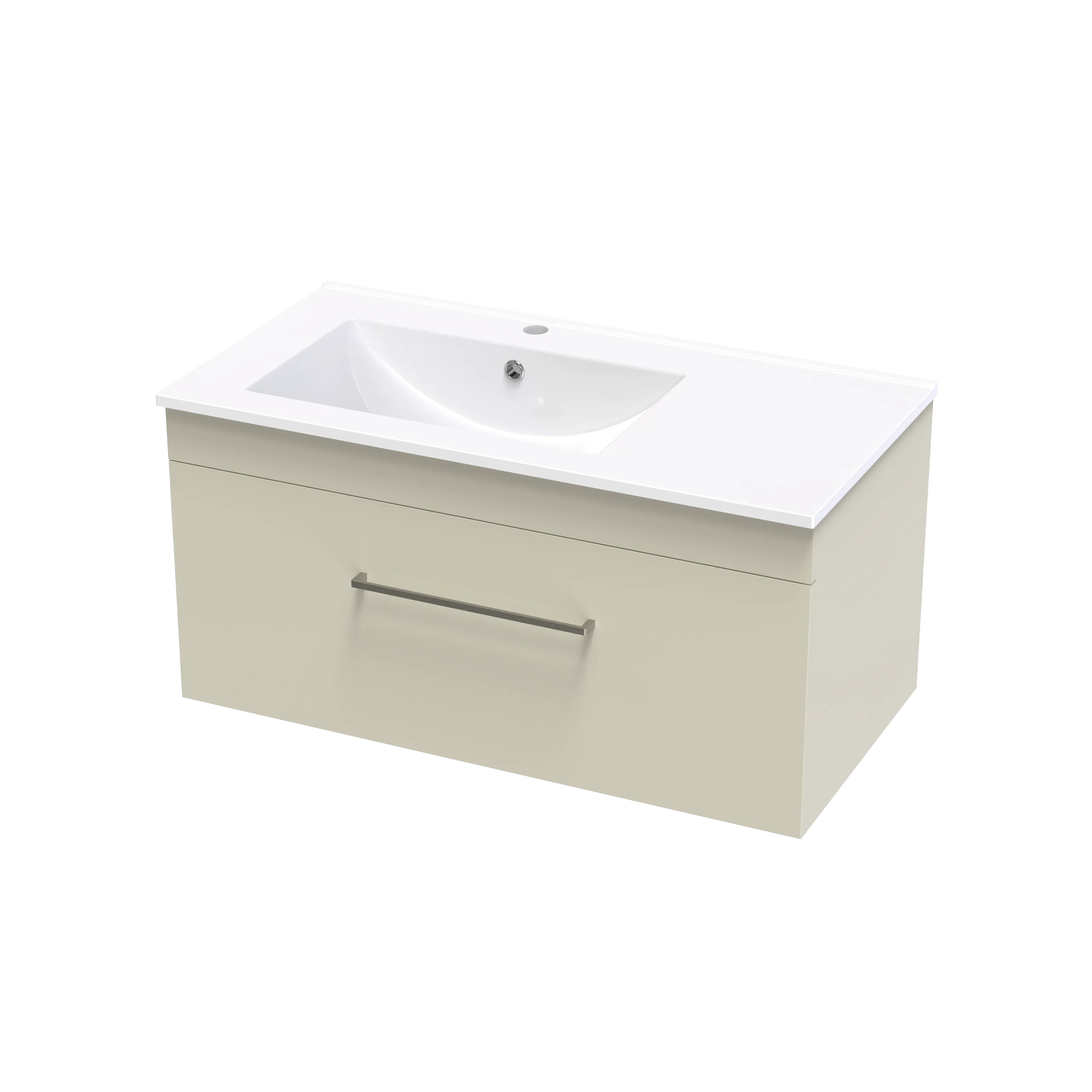 Cashmere Valley 900 Single Drawer Wall Vanity