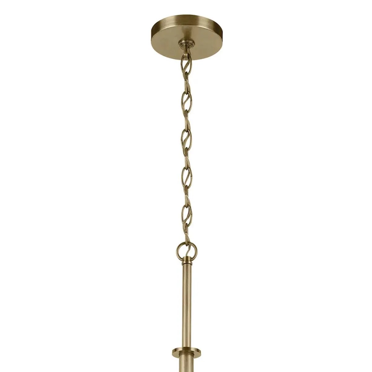 Crosby 33" 9-Light Chandelier Multi-Tier with Clear Glass, Natural brass Finish