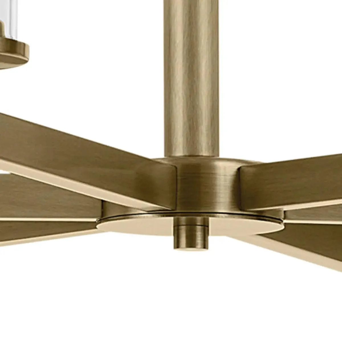 Crosby 33" 9-Light Chandelier Multi-Tier with Clear Glass, Natural brass Finish