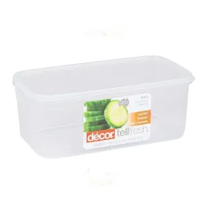 Decor Tellfresh Oblong 2L PVC Storage Box