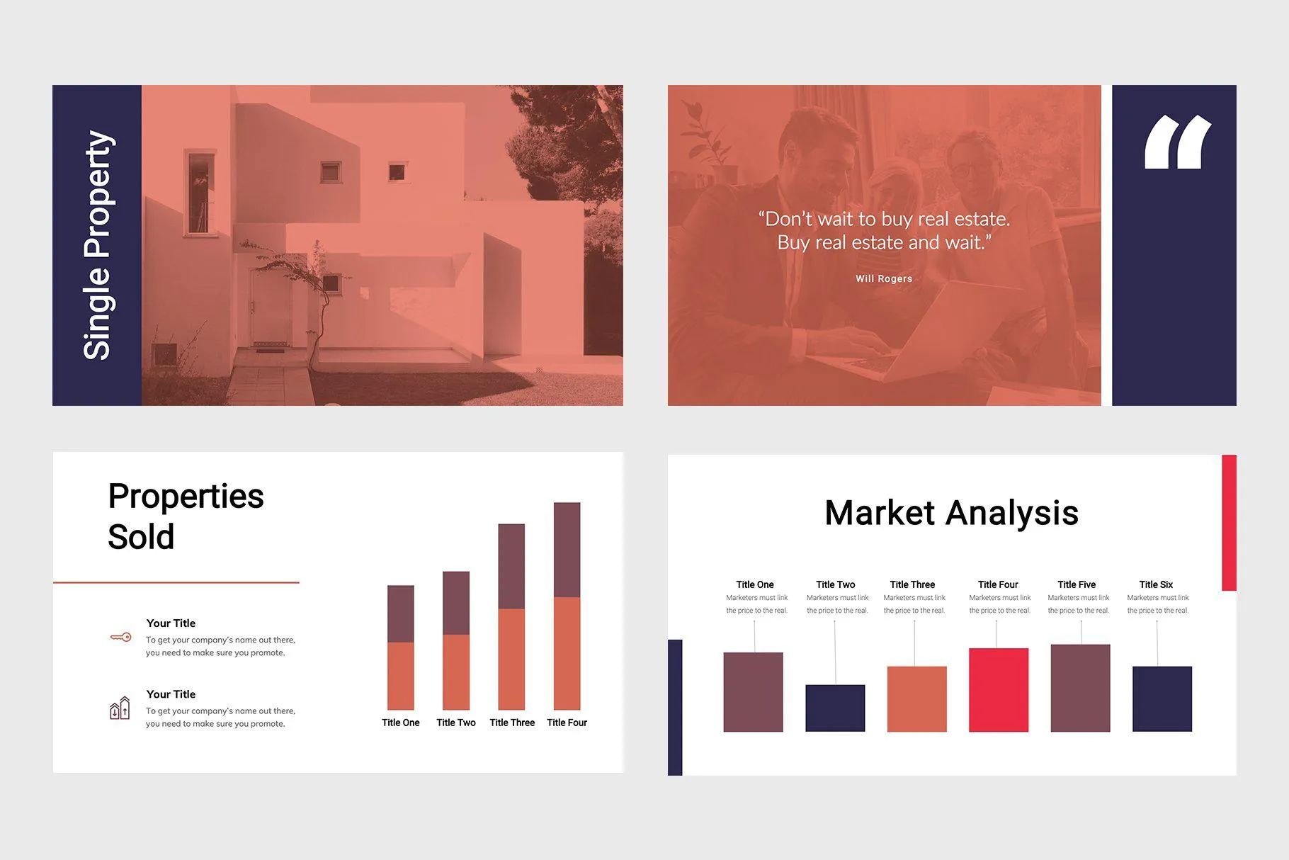 Deluxe Real Estate Google Slides