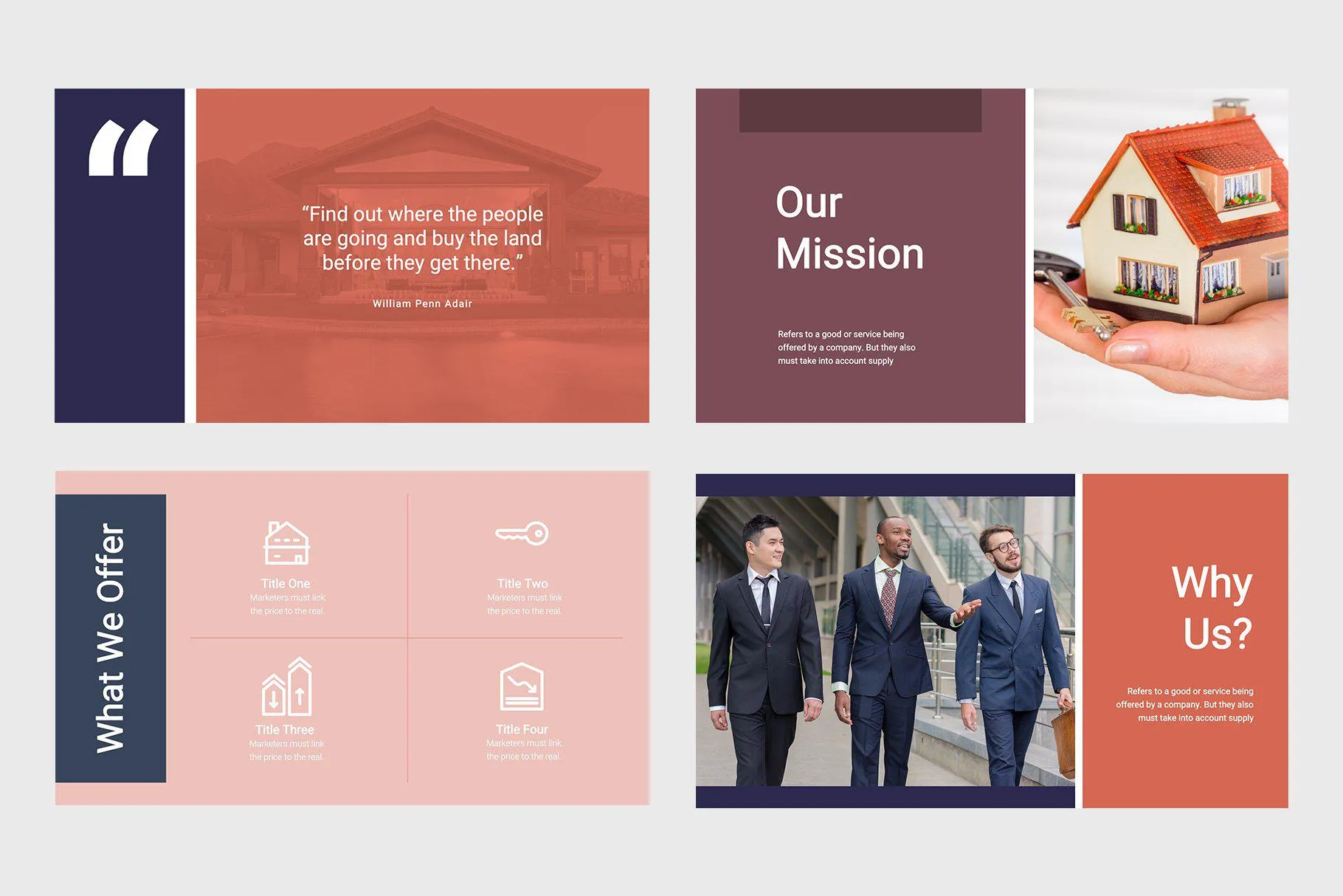 Deluxe Real Estate Google Slides