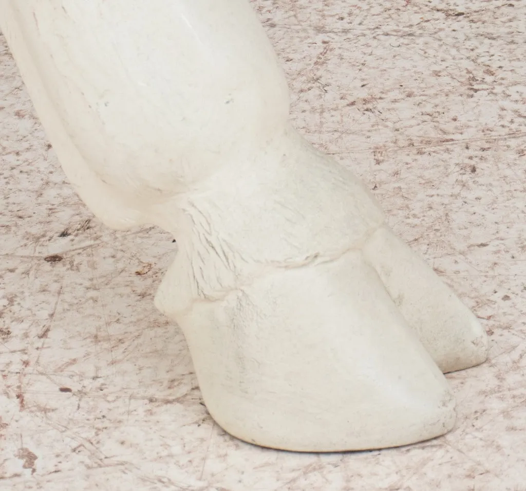 Dickinson Style Angora Goat Legs Gueridon Table