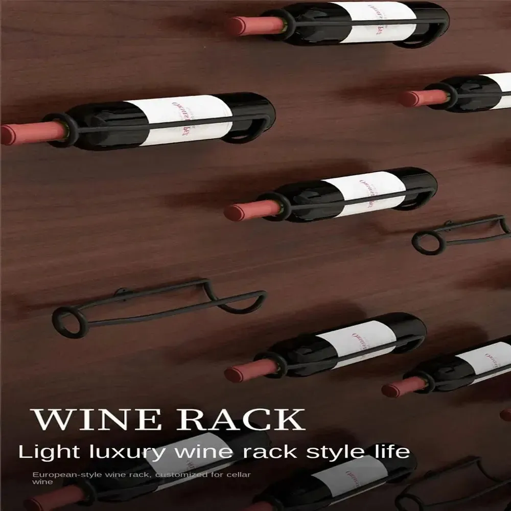 Elegant Wine and Champagne Storage Rack – Reusable Display for Bars & Restaurants