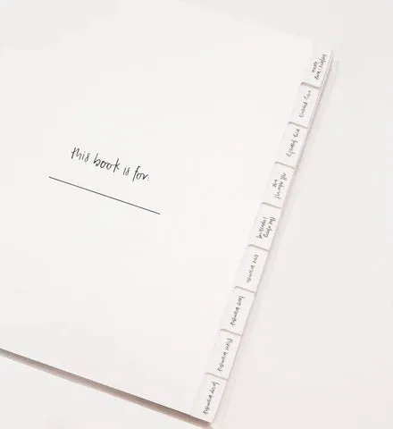 Emma Kate Co Baby Journal - Various Colours*