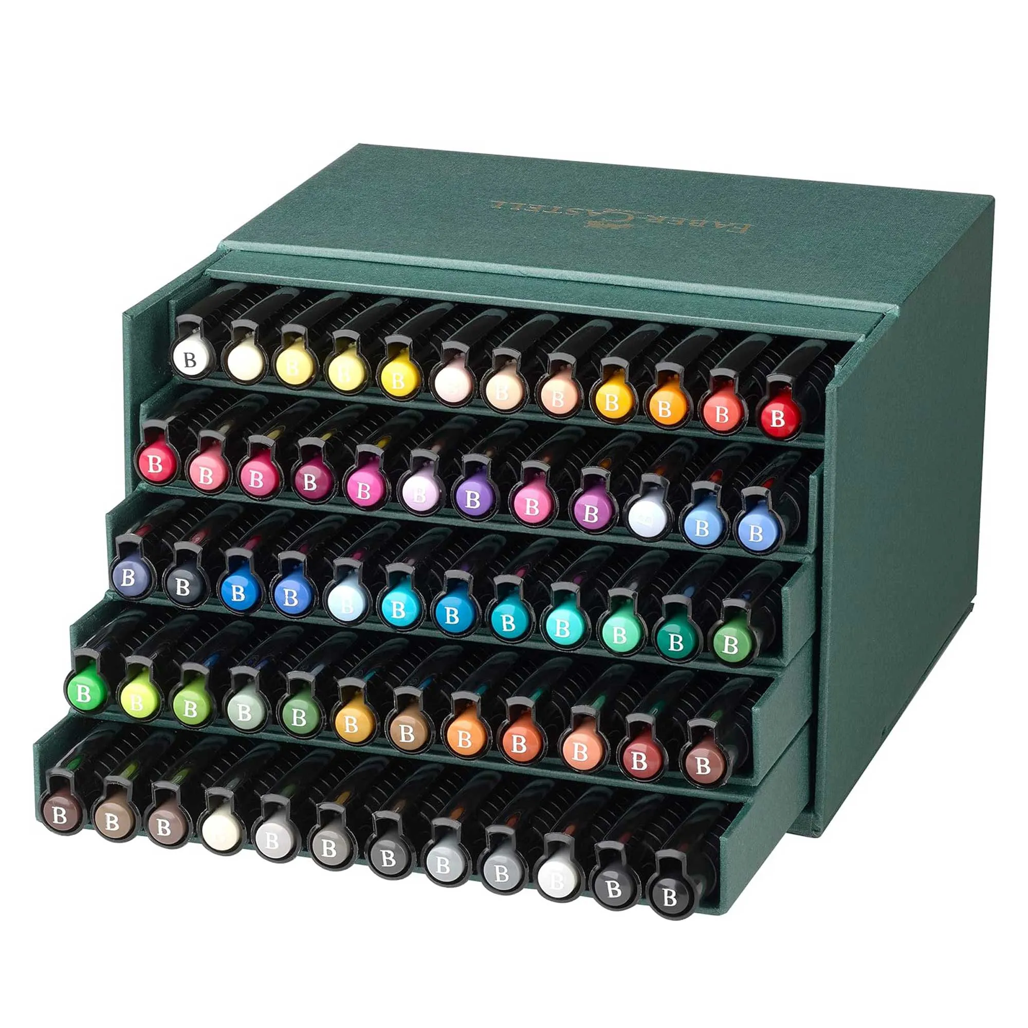Faber-Castell Pitt Artists Brush Pen Set of 60 Assorted Colours