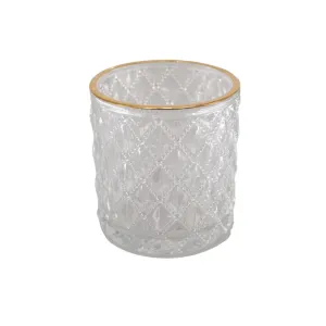GLASS POT 7X7.5CM CLEAR