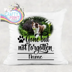 Gone but not Forgotten Pet Memorial Cushion