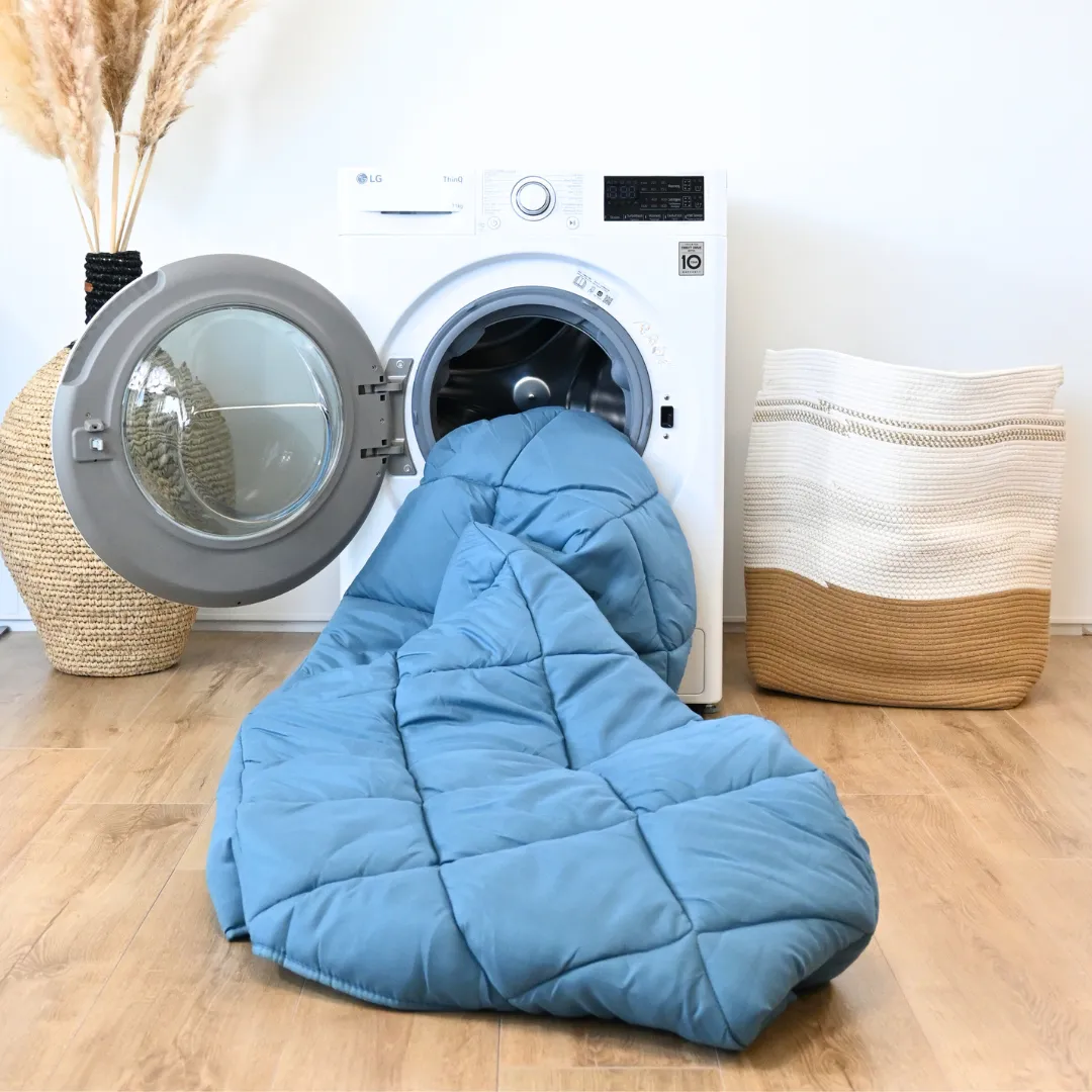 HappyDuvet Bluestone - All season Coverless duvet