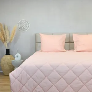 HappyDuvet Premium - Vintage pink - All-Season Duvet - Percale Cotton