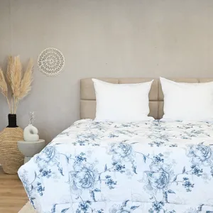 HappyDuvet Simple Flowers - All season Coverless duvet