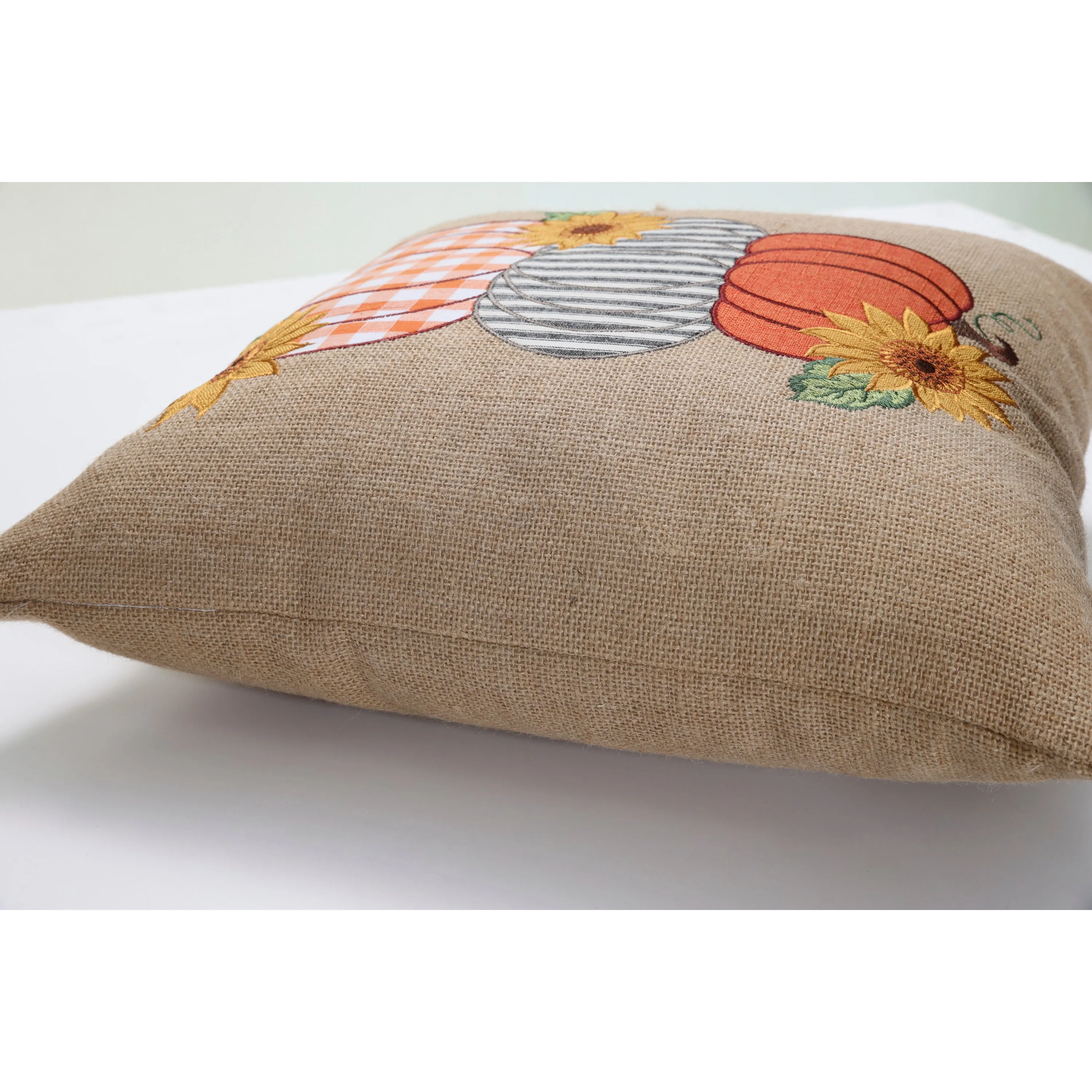 Indoor Harvest Squash 16.5-inch Throw Pillow