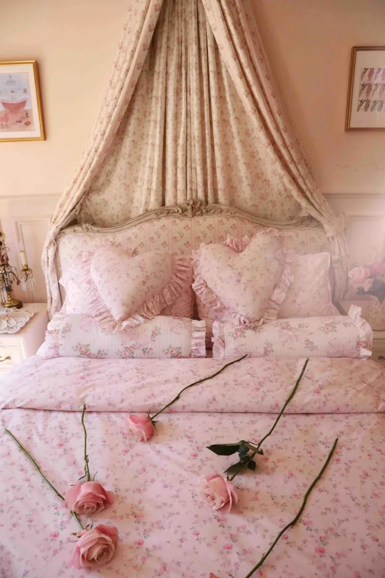 King Duvet Cover   Sham Floral Set