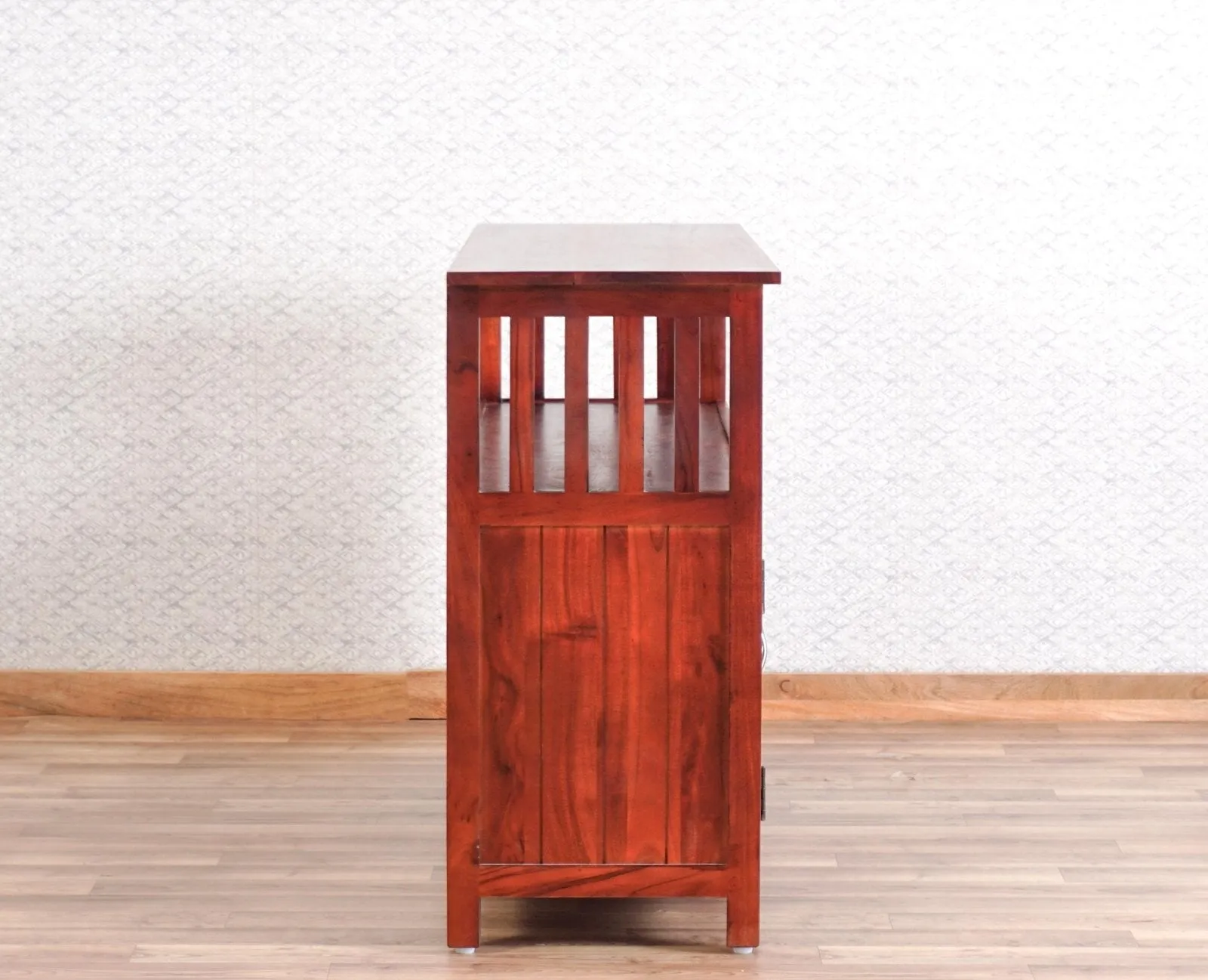Kozhikode Sheesham Wood Three Door Kitchen Crockery Cabinet