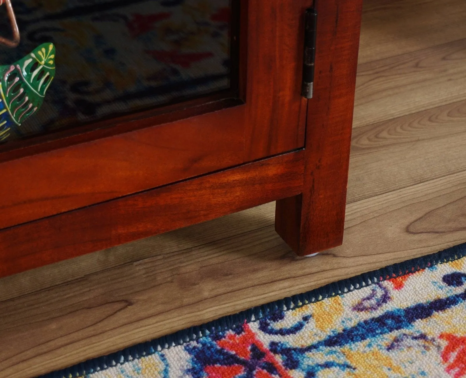 Kozhikode Sheesham Wood Three Door Kitchen Crockery Cabinet